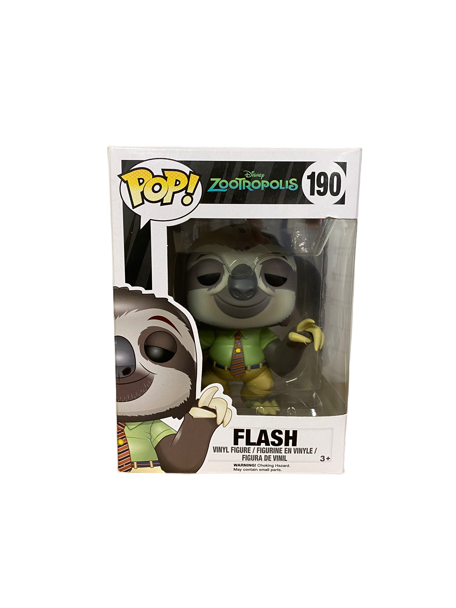 Flash #190 Funko Pop! - Zootropolis - 2016 Pop! - Condition 7.5/10
