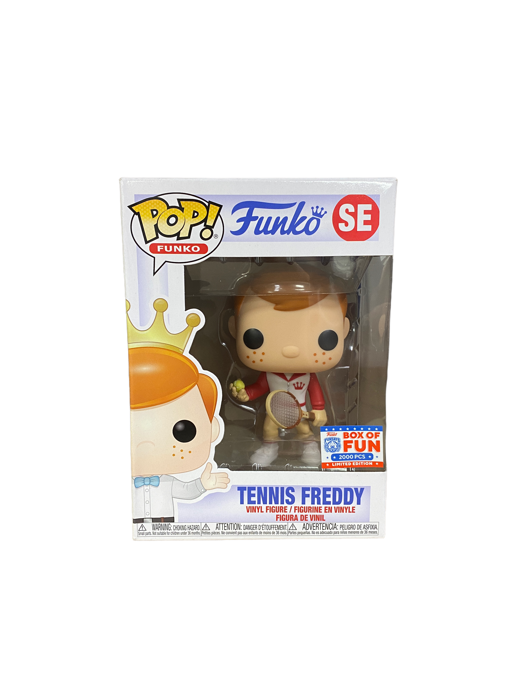 Tennis Freddy Funko Pop! - Virtual Funkon 2021 Exclusive LE2000 Pcs - Condition 7/10