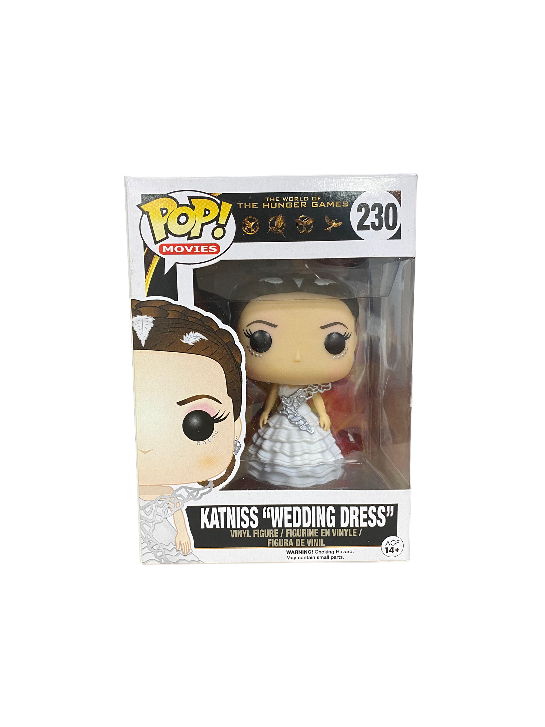 Katniss "Wedding Dress" #230 Funko Pop! - The World Of The Hunger Games - 2015 Pop! - Condition 7/10