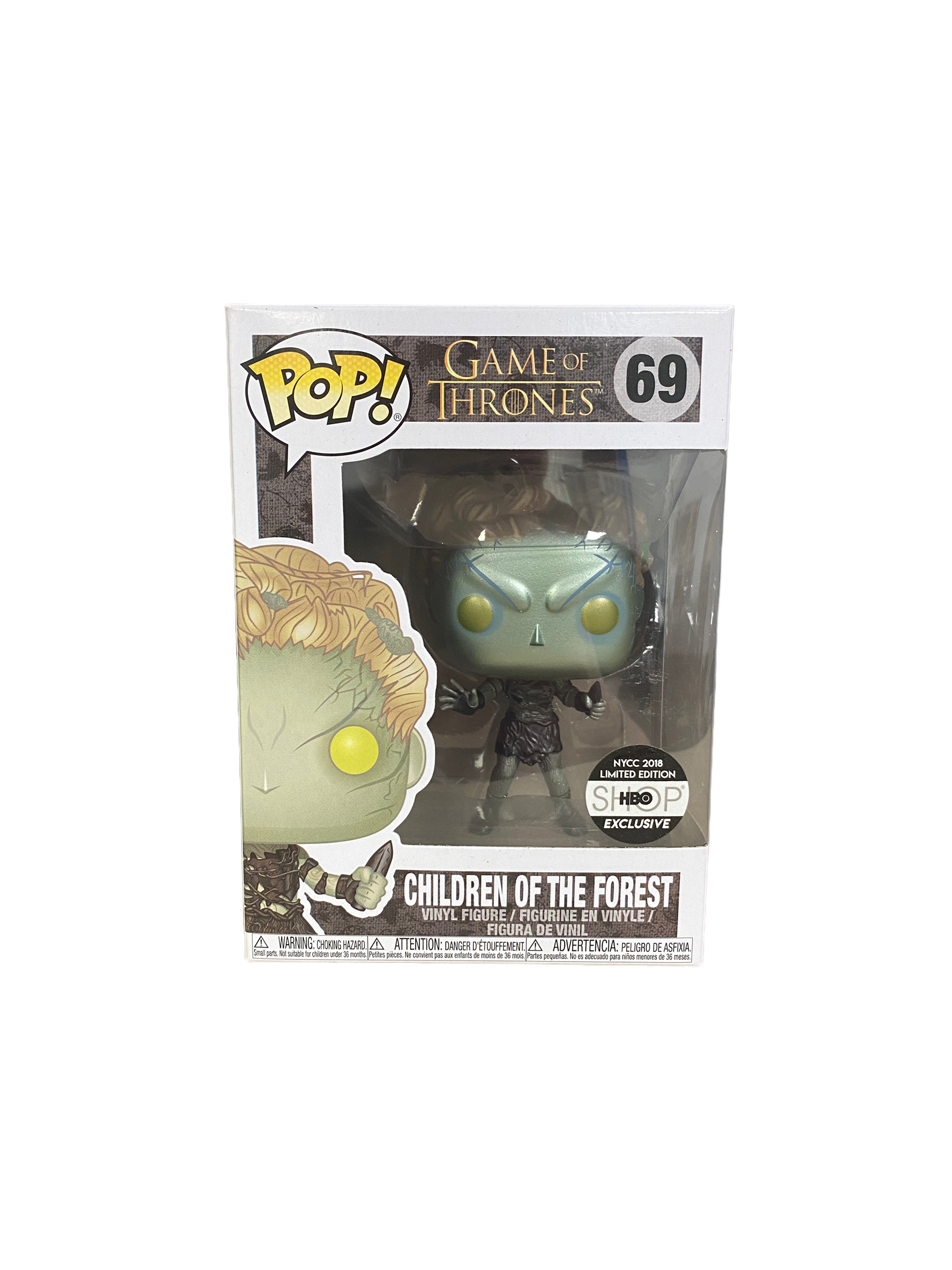 Children Of The Forest #69 (Metallic) Funko Pop! - Game Of Thrones - NYCC 2018 HBO Shop Exclusive - Condition 8.5/10