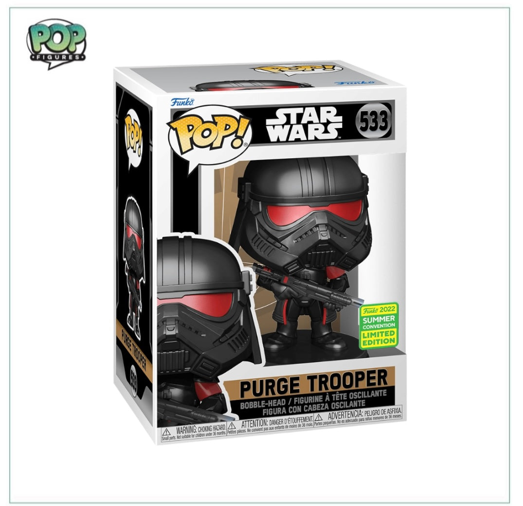 Purge Trooper #533 Funko Pop! - Star Wars Obi-Wan Kenobi - SDCC 2022 Shared Exclusive