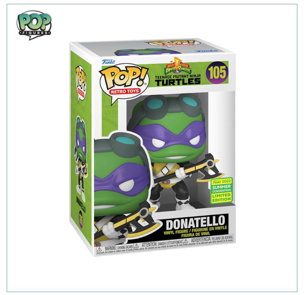 Donatello #105 Funko Pop! - Teenage Mutant Ninja Turtles - SDCC 2022 Shared Exclusive