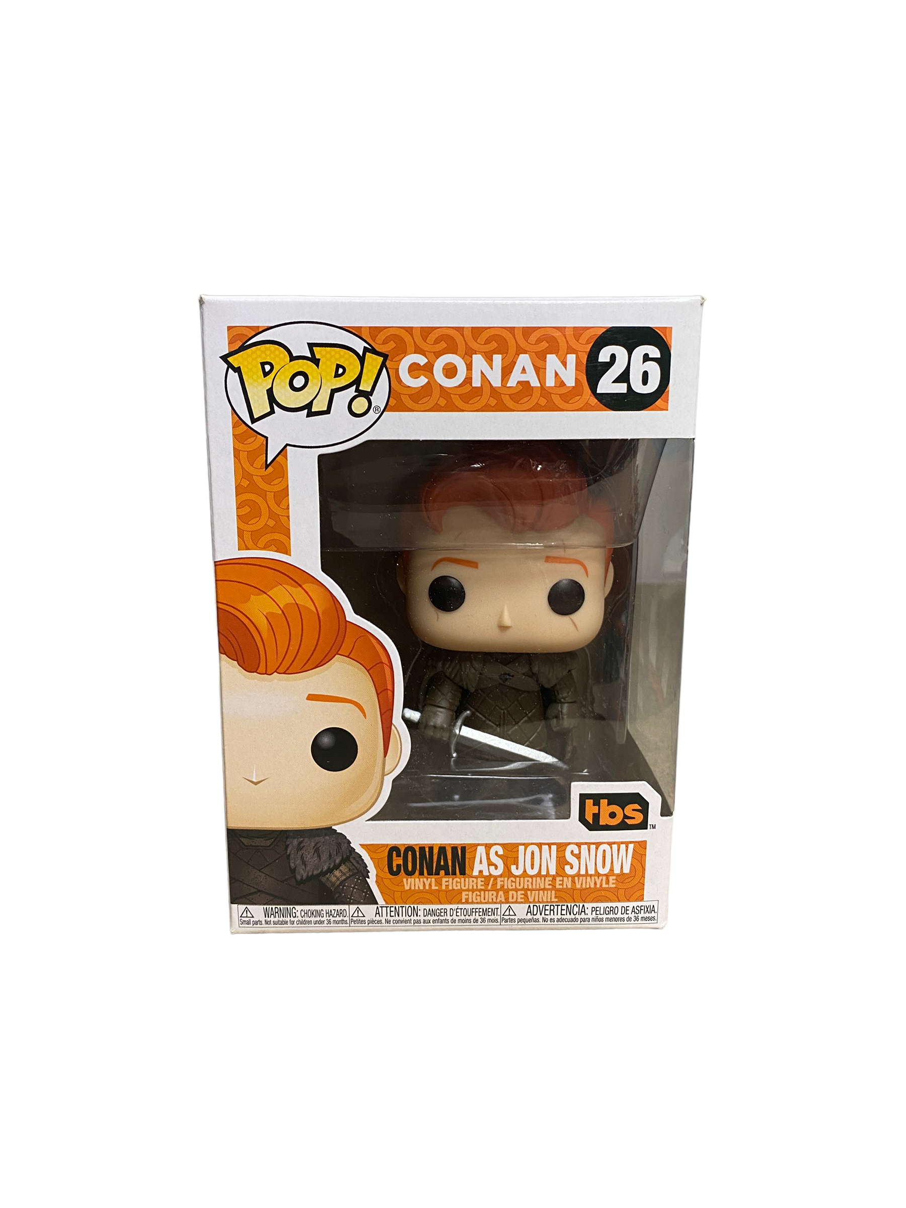 Conan As Jon Snow #26 Funko Pop! - Conan / Game Of Thrones - SDCC 2019 Exclusive - Condition 7.5/10