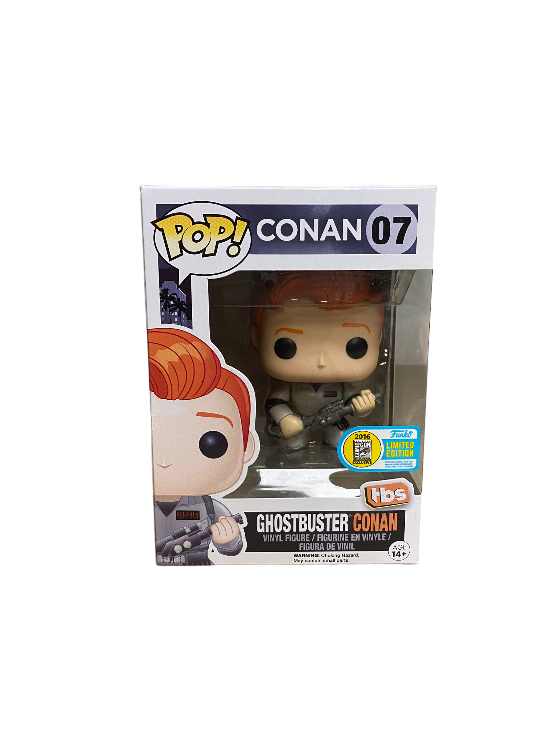 Ghostbuster Conan #07 Funko Pop! - Conan - SDCC 2016 Exclusive - Condition 7/10