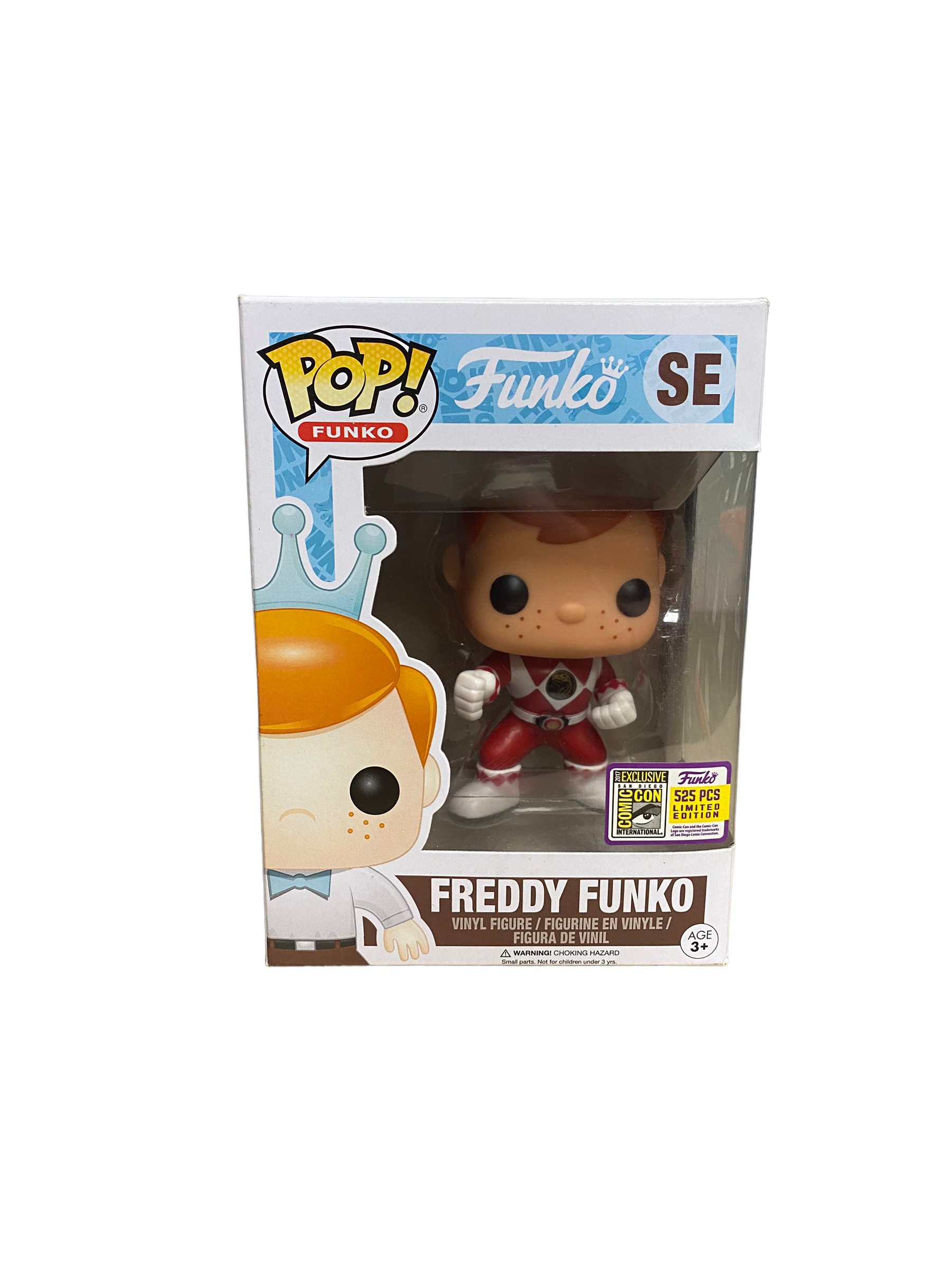 Freddy Funko as Red Ranger Funko Pop! - SDCC 2017 Exclusive LE525 Pcs - Condition 8.5/10