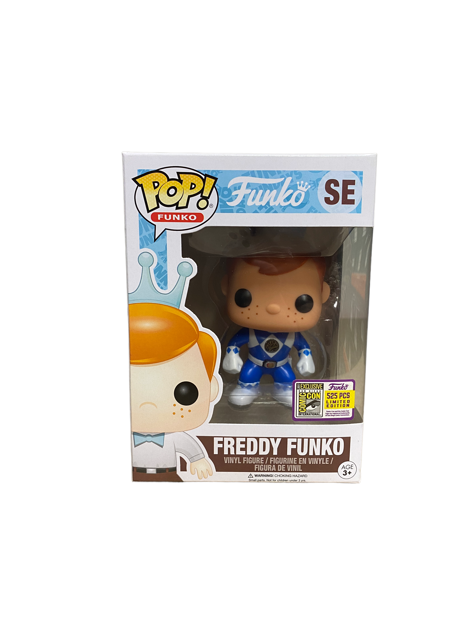 Freddy Funko as Blue Ranger Funko Pop! - SDCC 2017 Exclusive LE525 Pcs - Condition 8.75/10