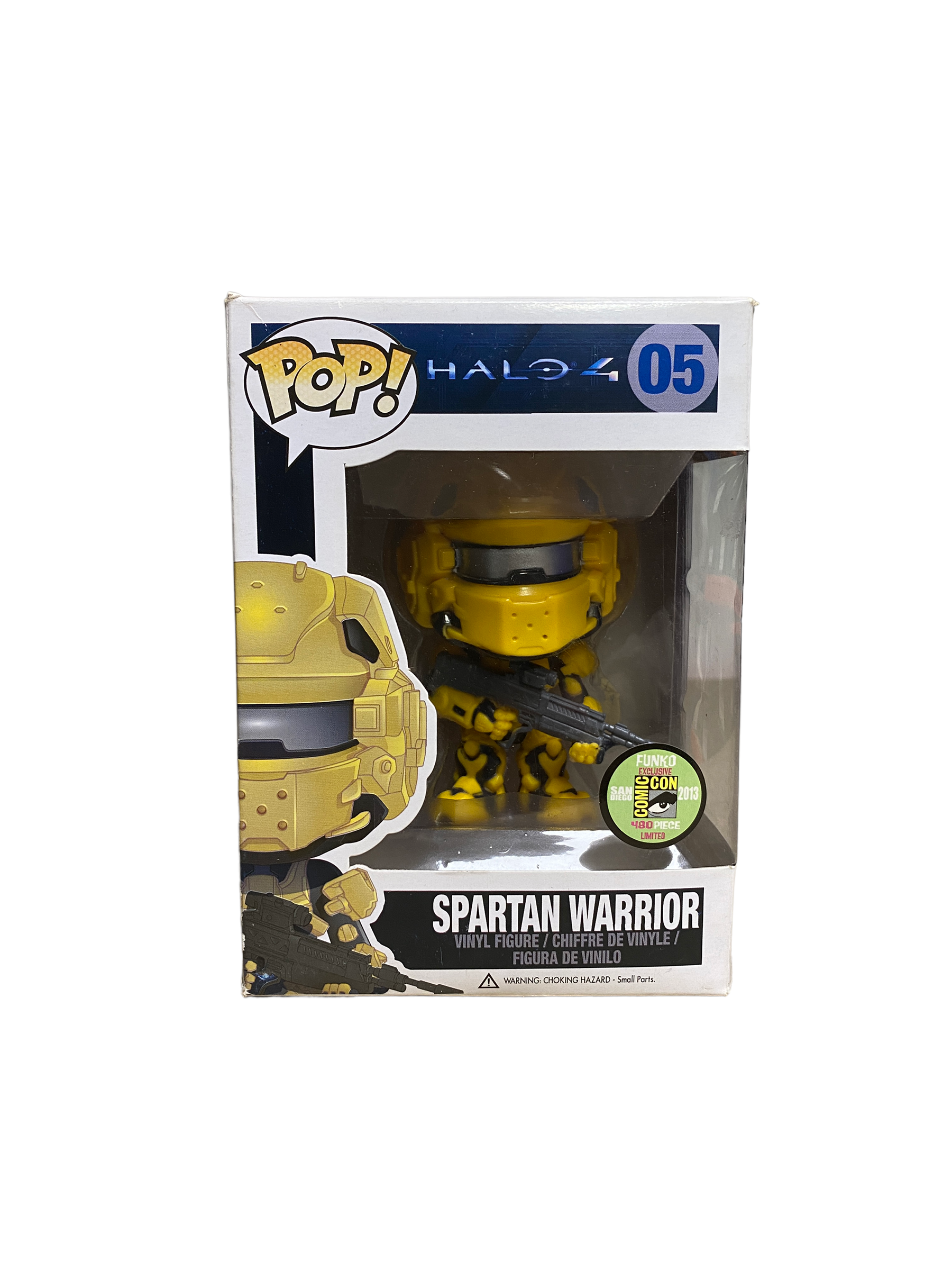 Spartan Warrior #05 (Yellow) Funko Pop! - HALO 4 - SDCC 2013 Exclusive LE480 Pcs - Condition 7/10