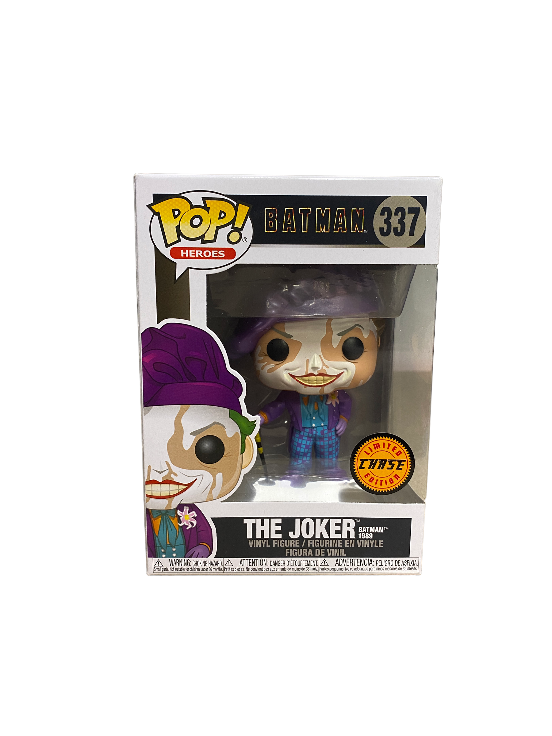 The Joker Batman 1989 #337 (w/ Beret Metallic Chase) Funko Pop! - Batman - 2021 Pop! - Condition 9.5/10