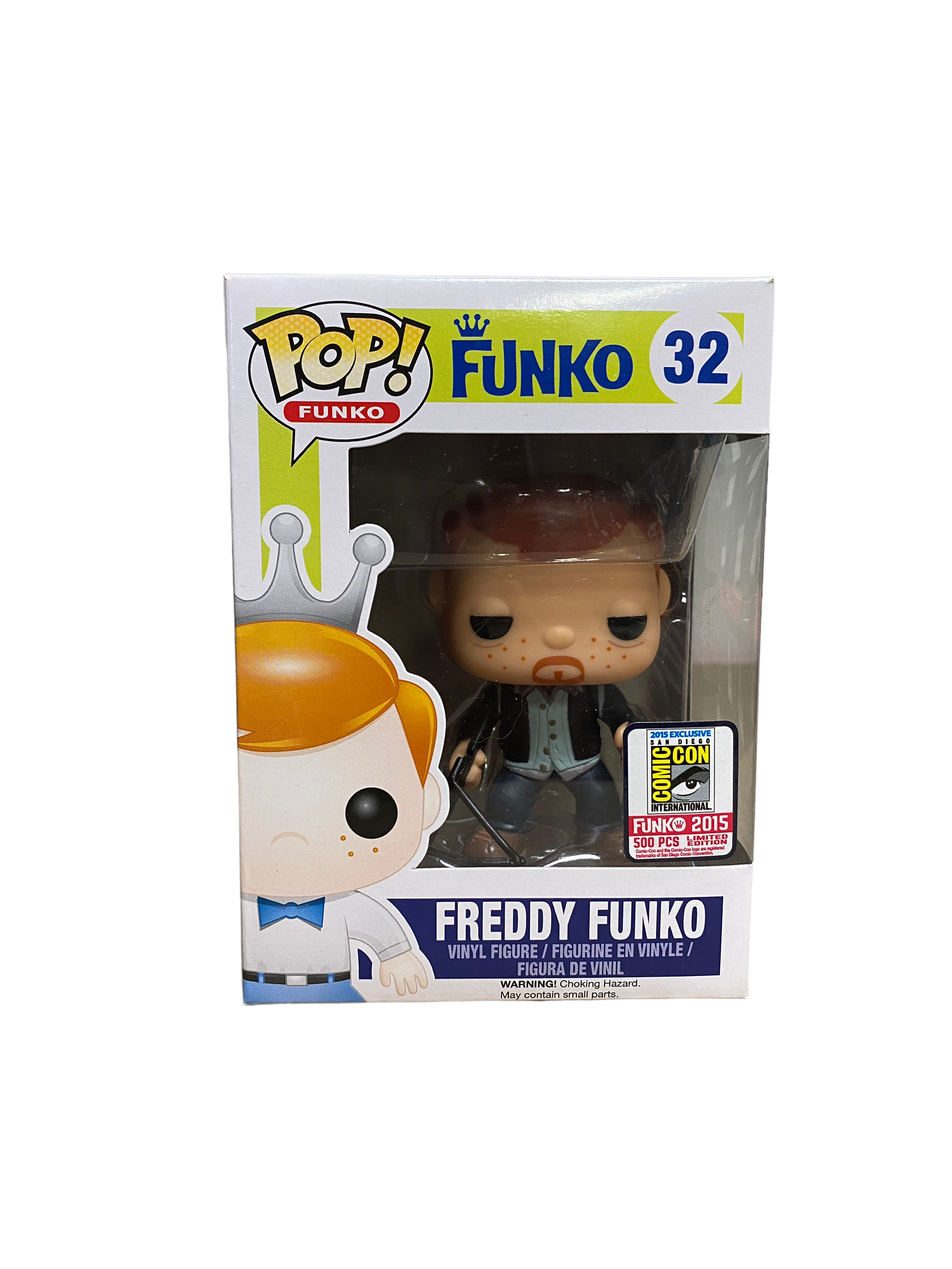 Freddy Funko as Daryl Dixon #32 Funko Pop! - SDCC 2015 Exclusive LE500 Pcs - Condition 8.75/10