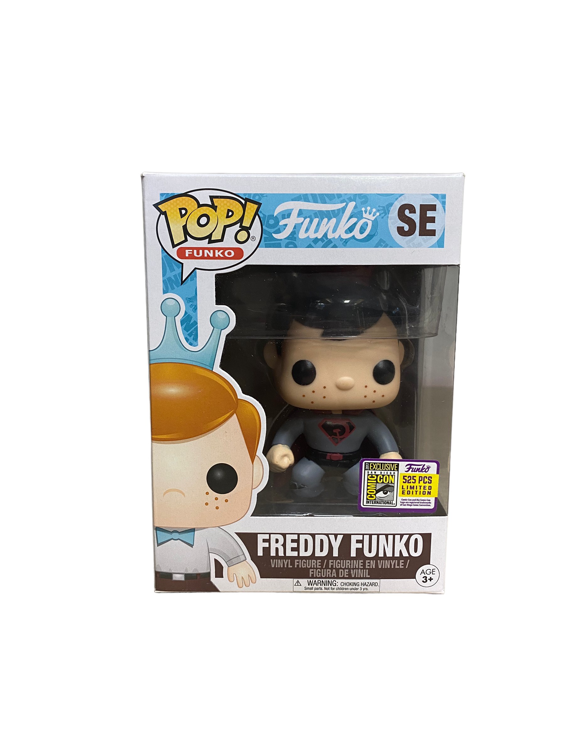 Freddy Funko as Superman Red Son Funko Pop! - SDCC 2017 Exclusive LE525 Pcs - Condition 8.75/10