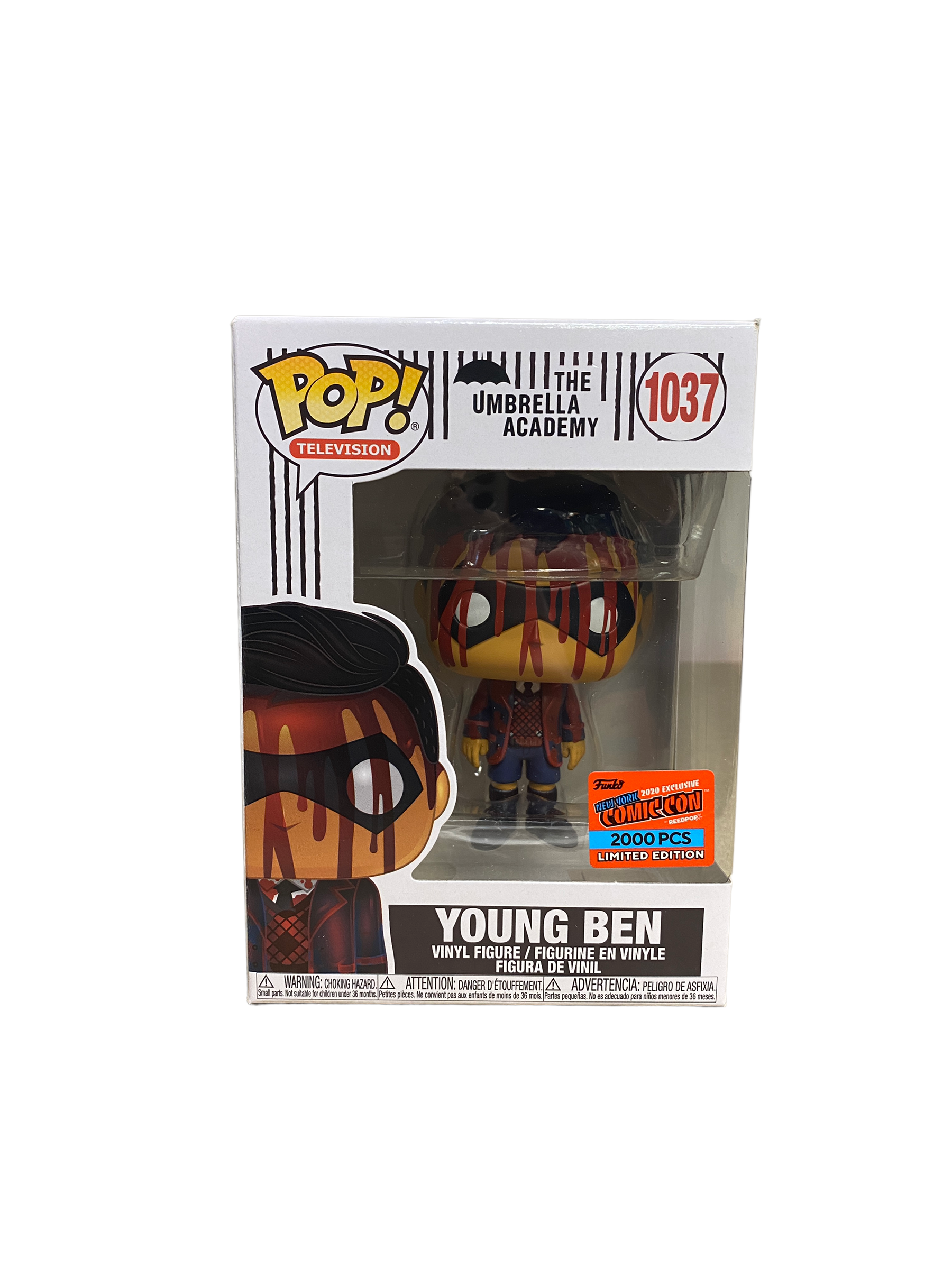 Young Ben #1037 (Bloody) Funko Pop! - The Umbrella Academy - NYCC 2020 Exclusive LE2000 Pcs - Condition 8.75/10