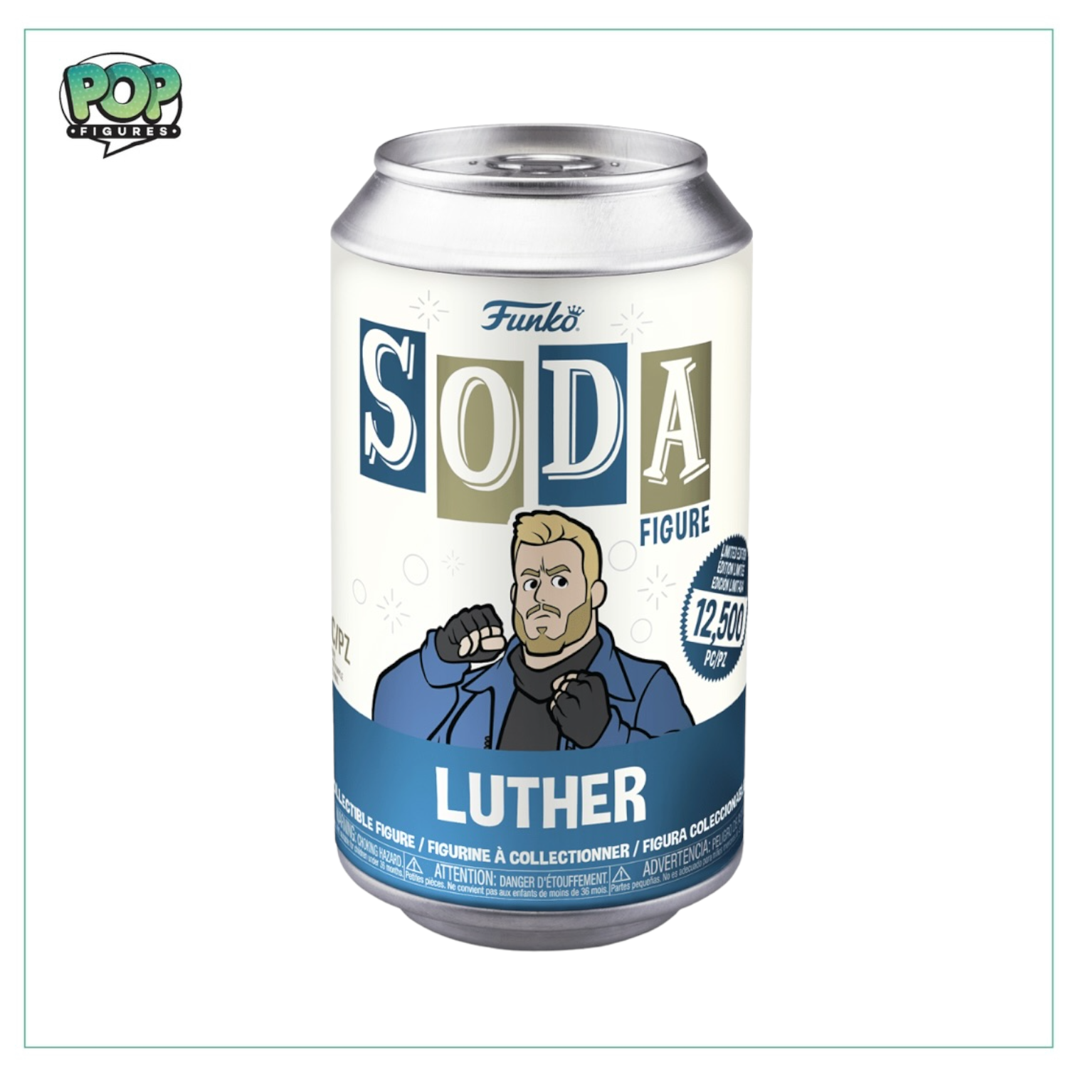 Luther Figure In Soda Can! The Umbrella Academy - 12500pcs Limited Edition - Chance Of Chase