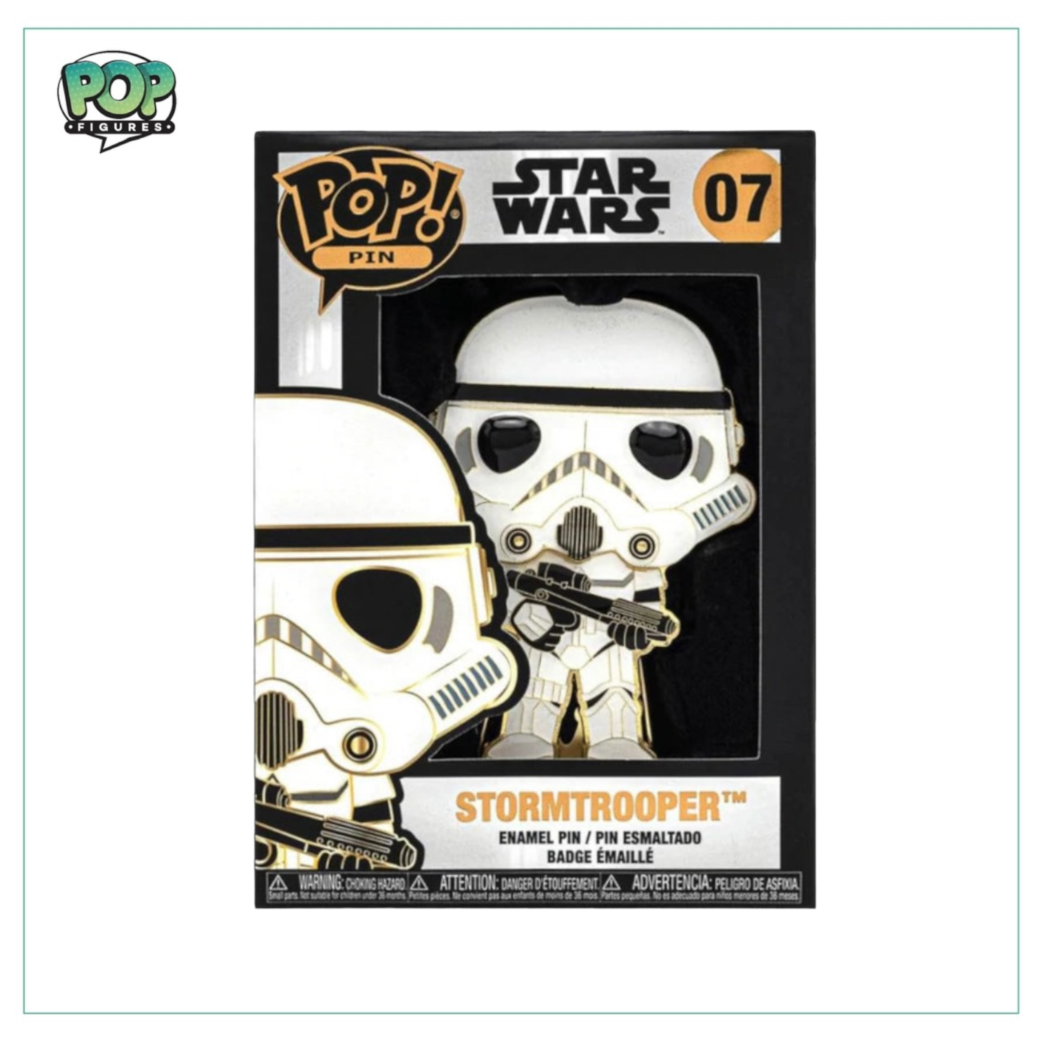 Stormtrooper #07 Funko Enamel Pin! Star Wars