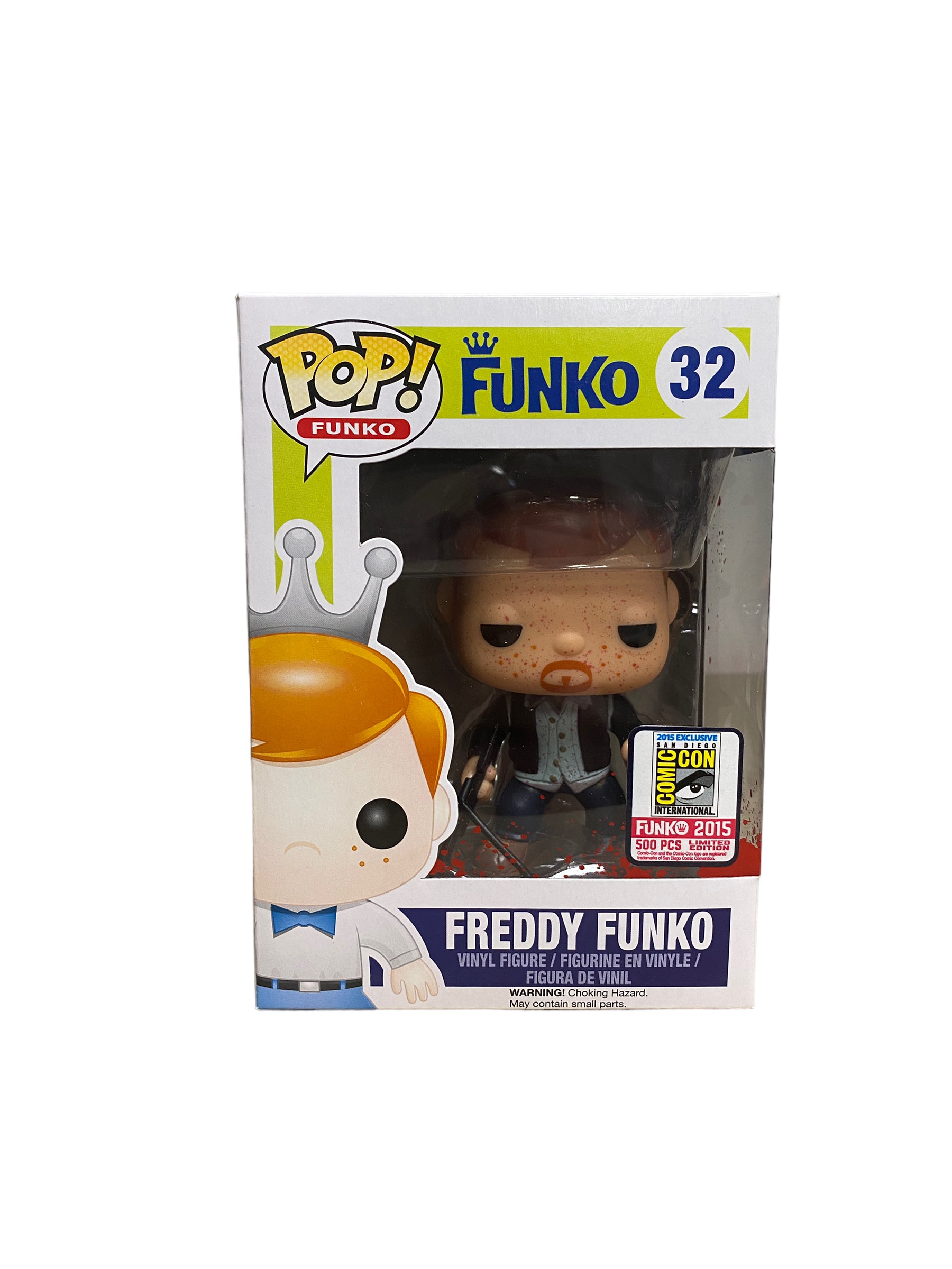Freddy Funko As Daryl Dixon #32 (Bloody) Funko Pop! - SDCC 2015 Exclusive LE500 Pcs - Condition 7/10