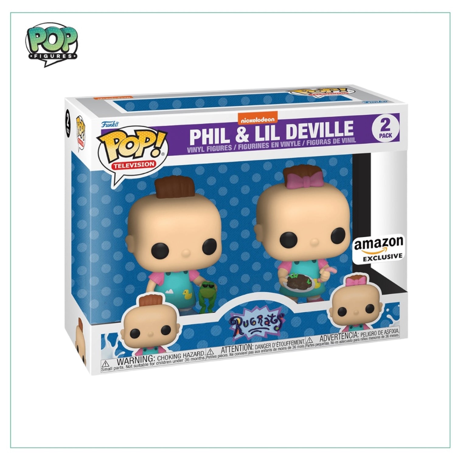 Phil & Lil Deville 2 Pack Funko Pop! - Rugrats