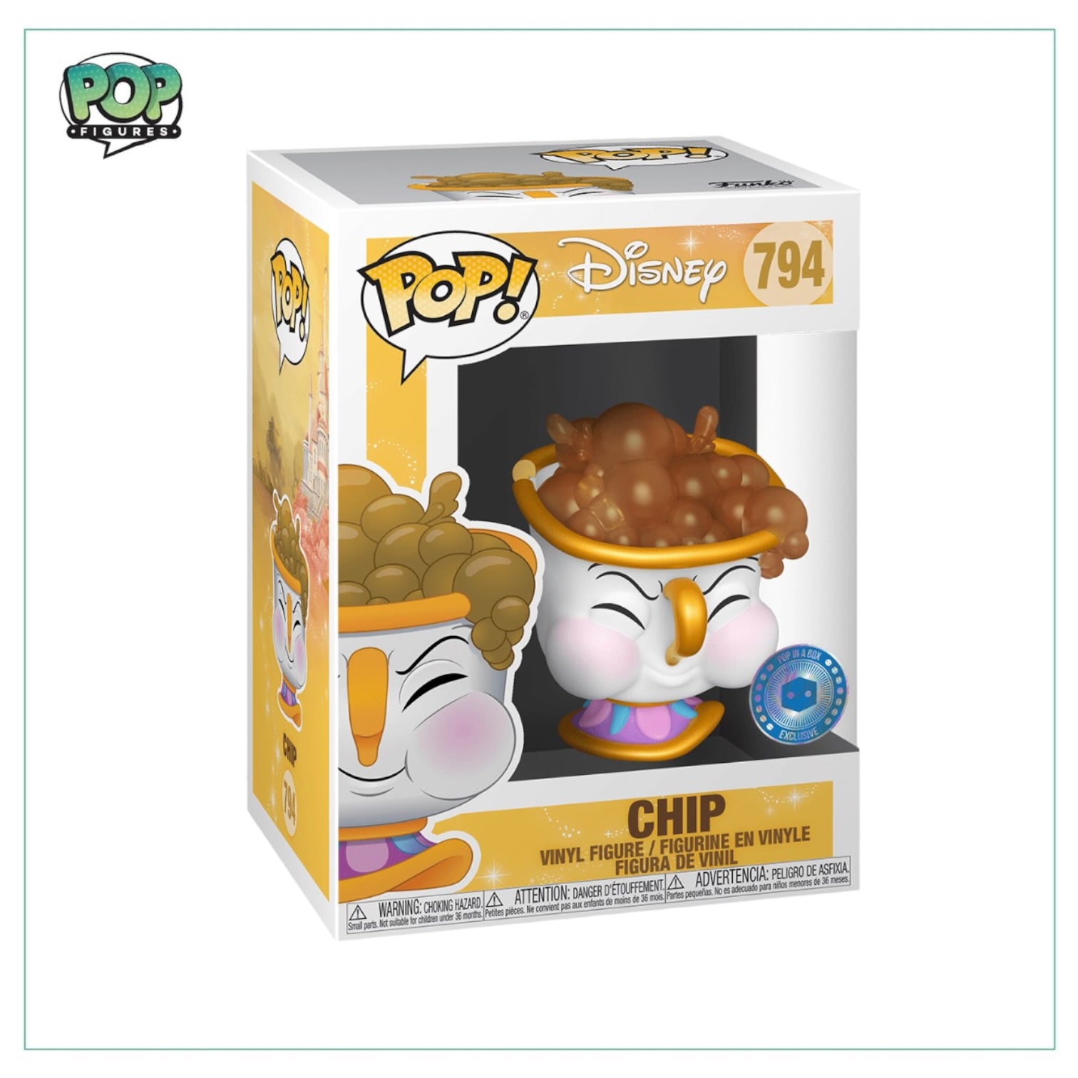Chip #794 - Beauty and the Beast - Pop in the Box Exclusive