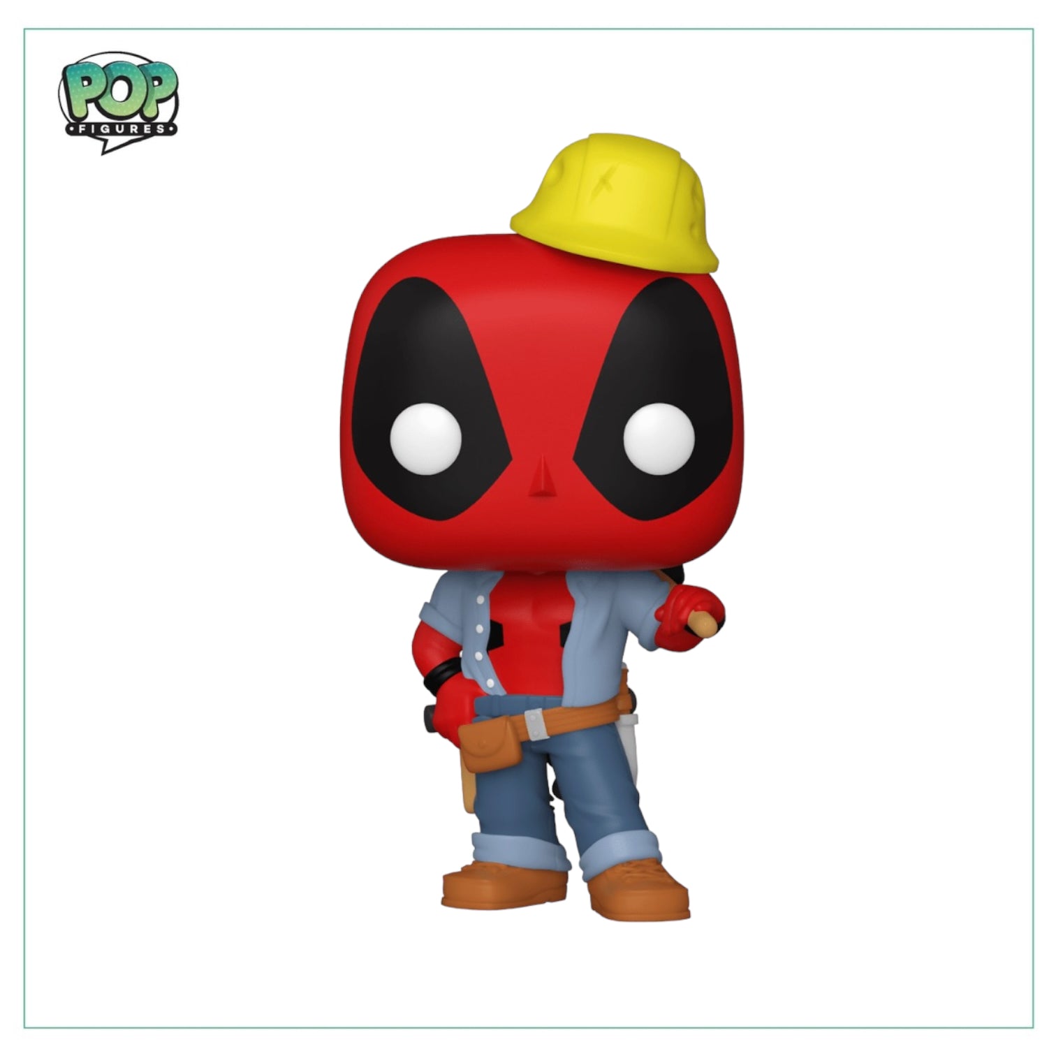 Construction Worker Deadpool #781 Funko Pop! -  Deadpool - Walmart Exclusive