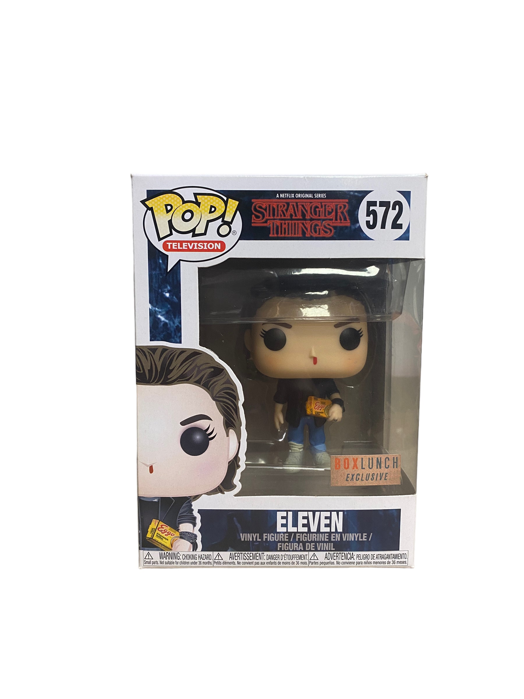 Eleven #572 (Punk) Funko Pop! - Stranger Things - Box Lunch Exclusive - Condition 7/10