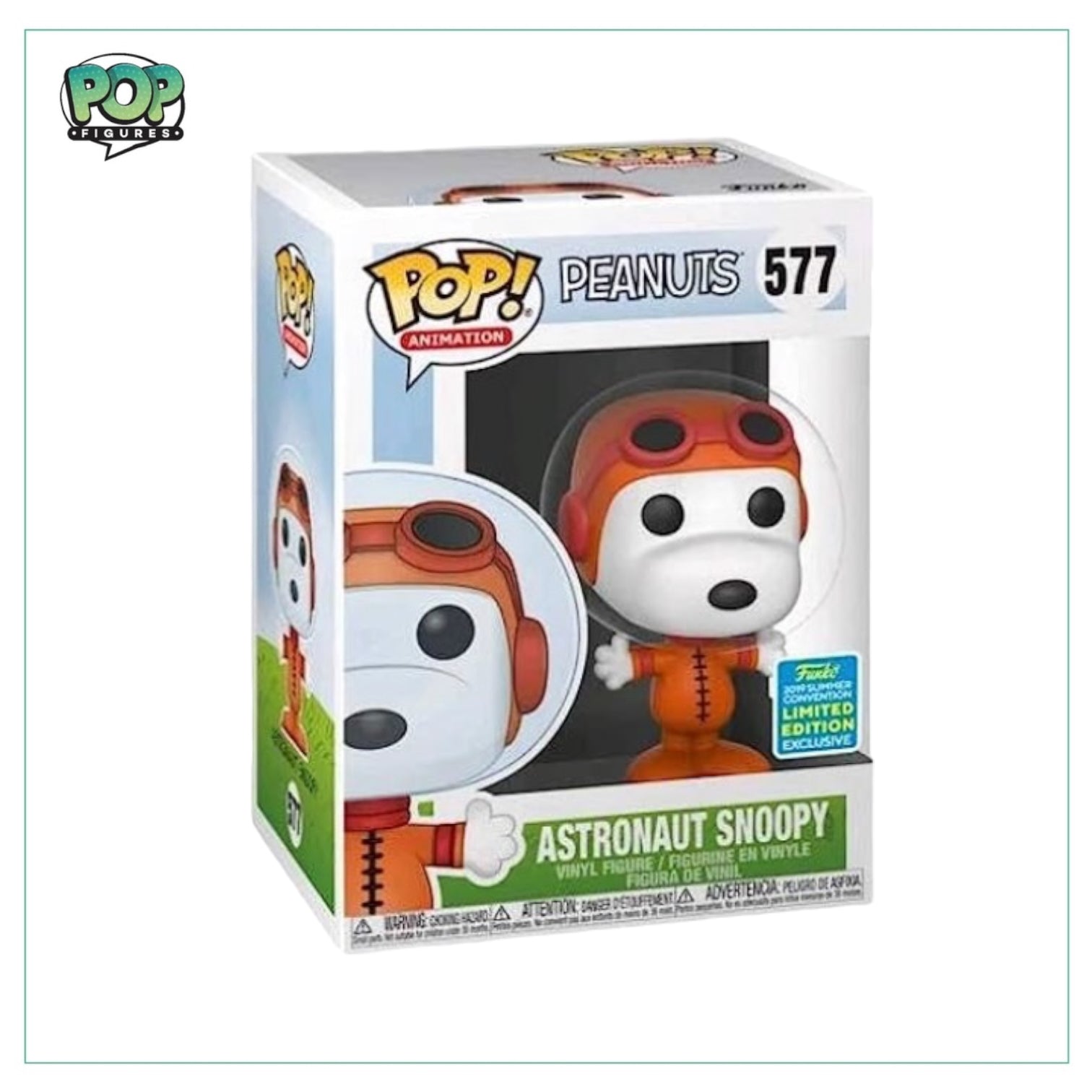 Astronaut Snoopy #577 Funko Pop! - Peanuts - 2019 SDCC Limited Edition Exclusive