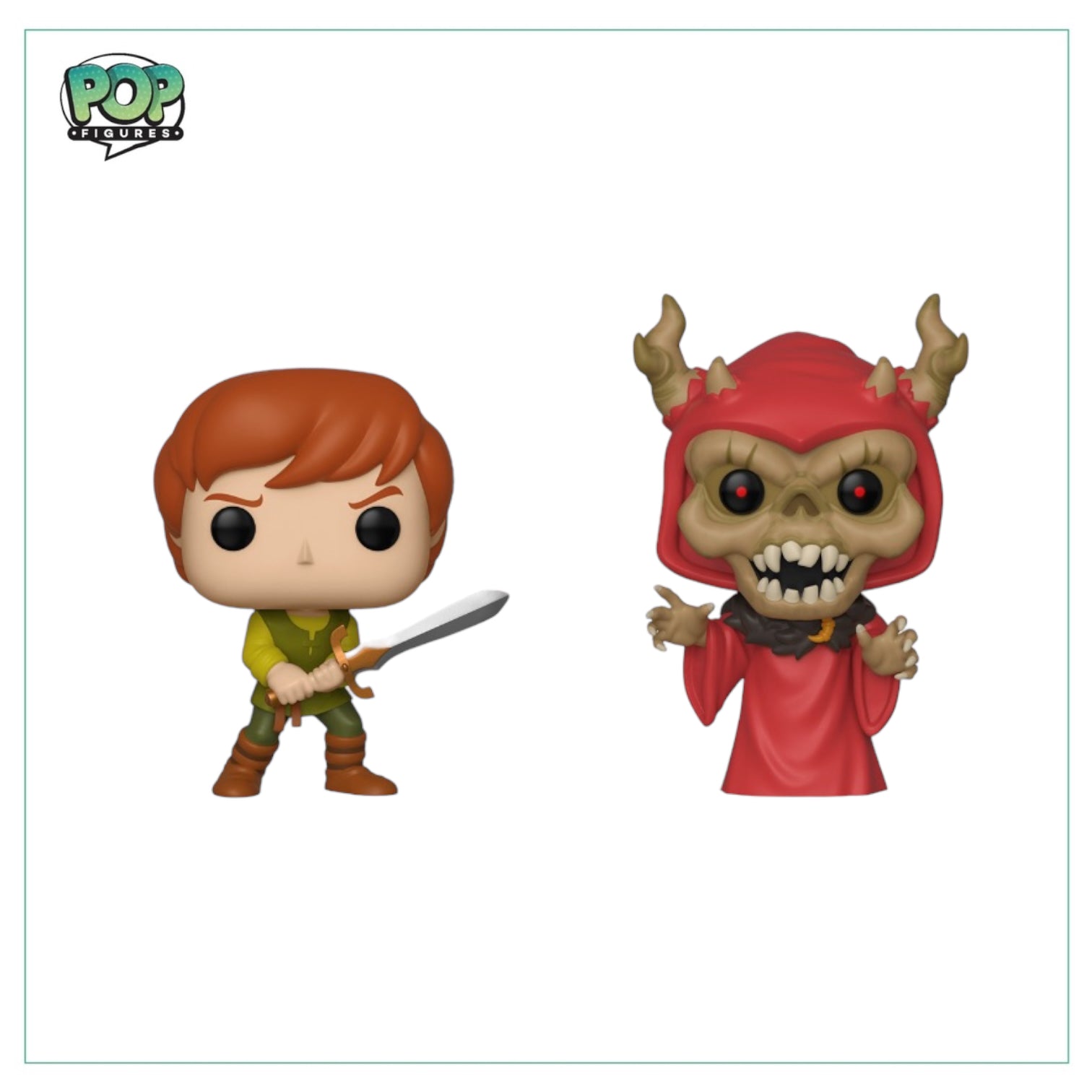 Taran & Horned King Deluxe Funko 2 Pack! - The Black Cauldron - 2019 SDCC Shared Exclusive
