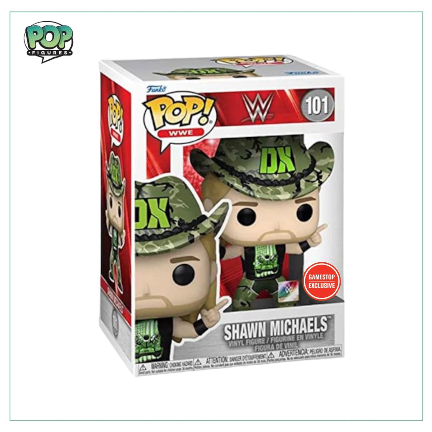 Shawn Michaels #101 Funko Pop! - WWE - GameStop Exclusive
