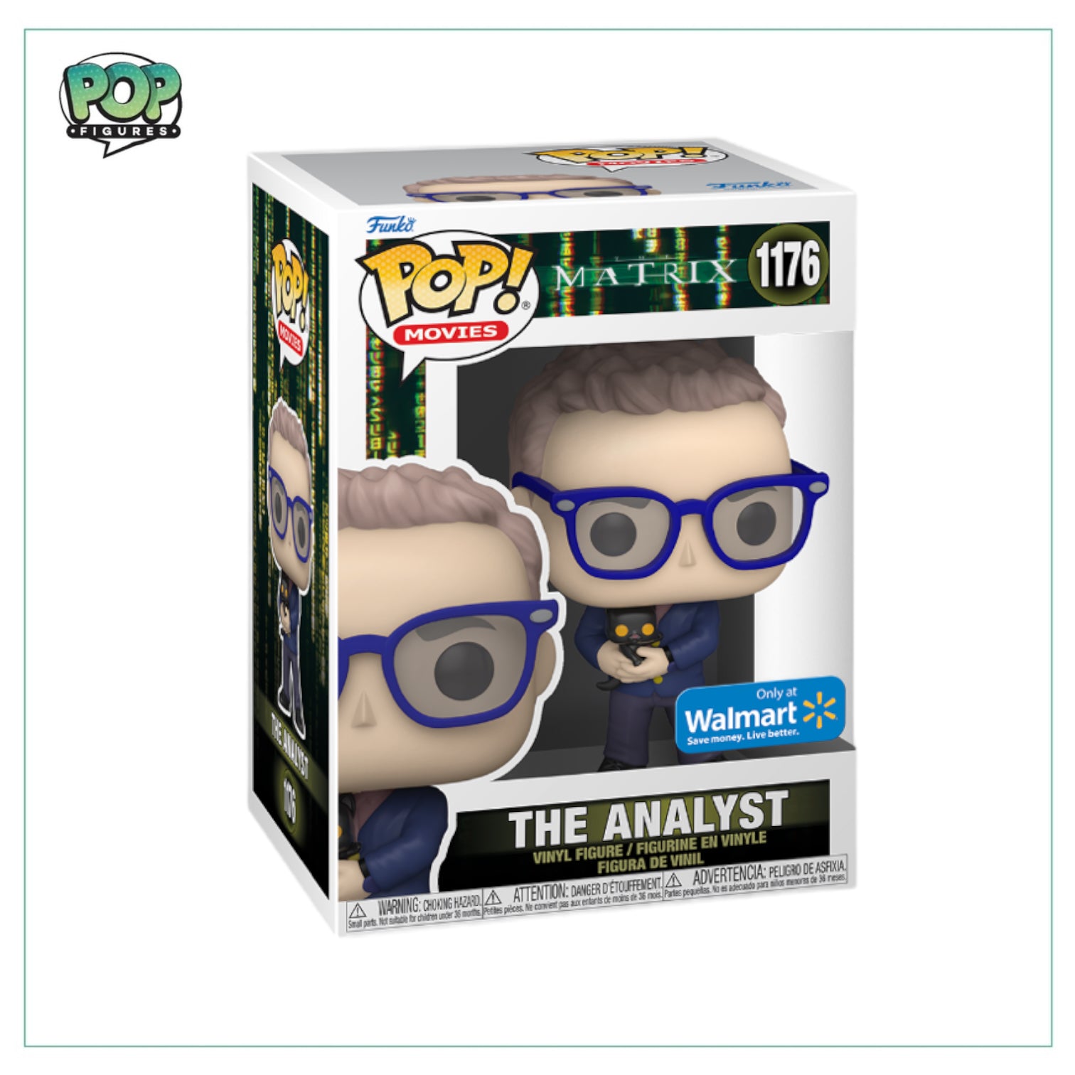The Analyst #1176 Funko Pop! The Matrix - Walmart Exclusive
