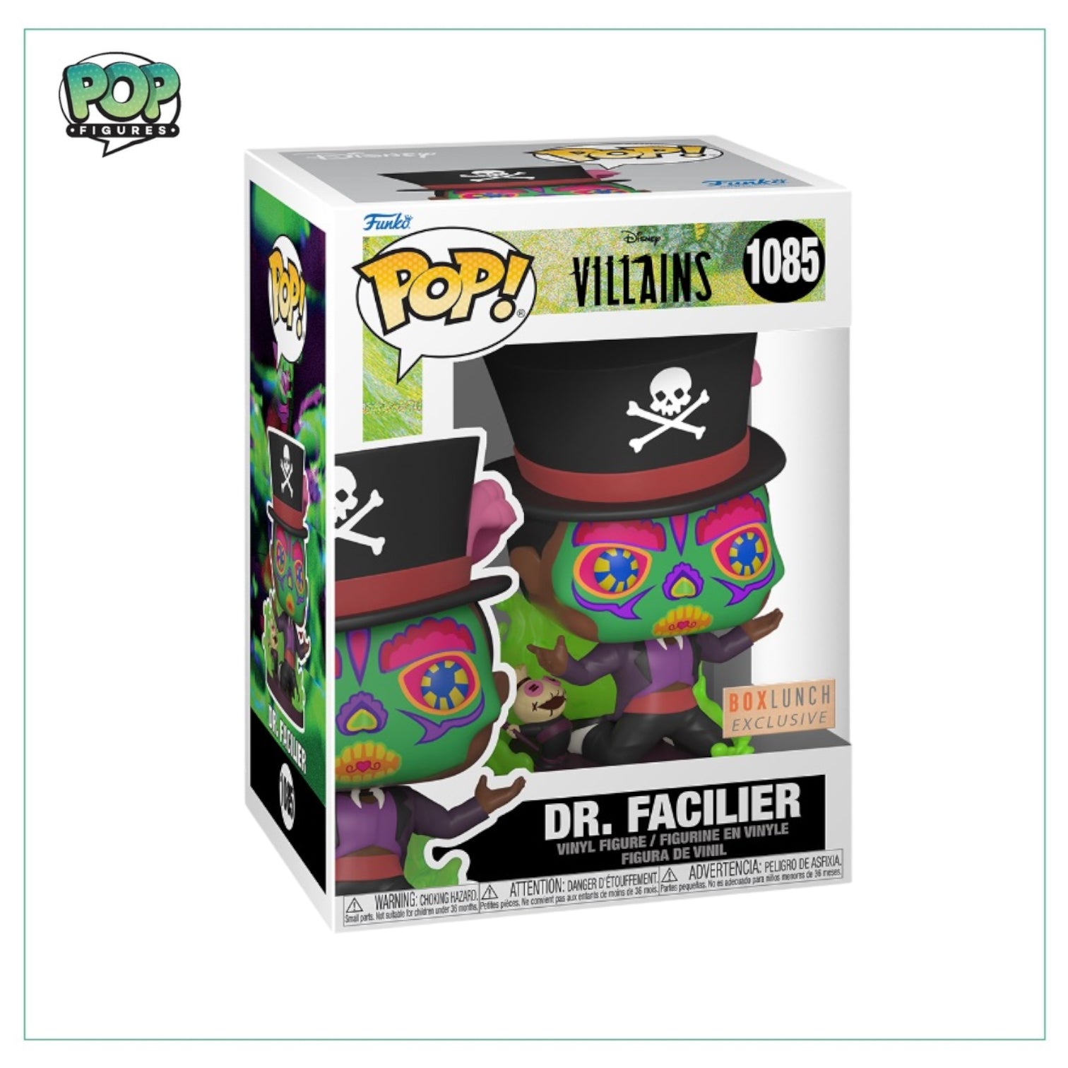 Dr. Facilier #1085 Funko Pop! - Disney Villains - BoxLunch Exclusive