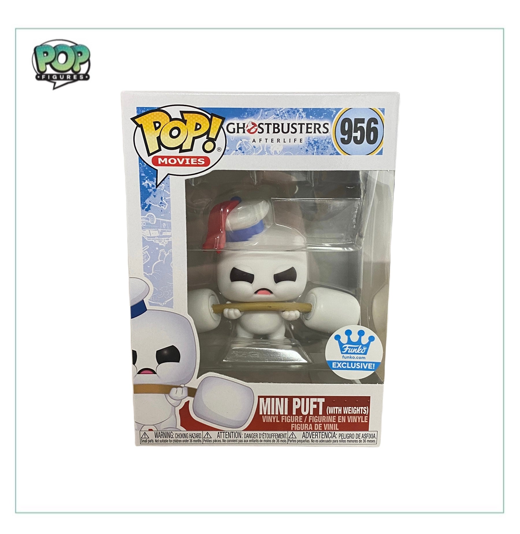 Mini Puft (With Weights) #956 Funko Pop! - Ghostbusters Afterlife - Funko Shop Exclusive