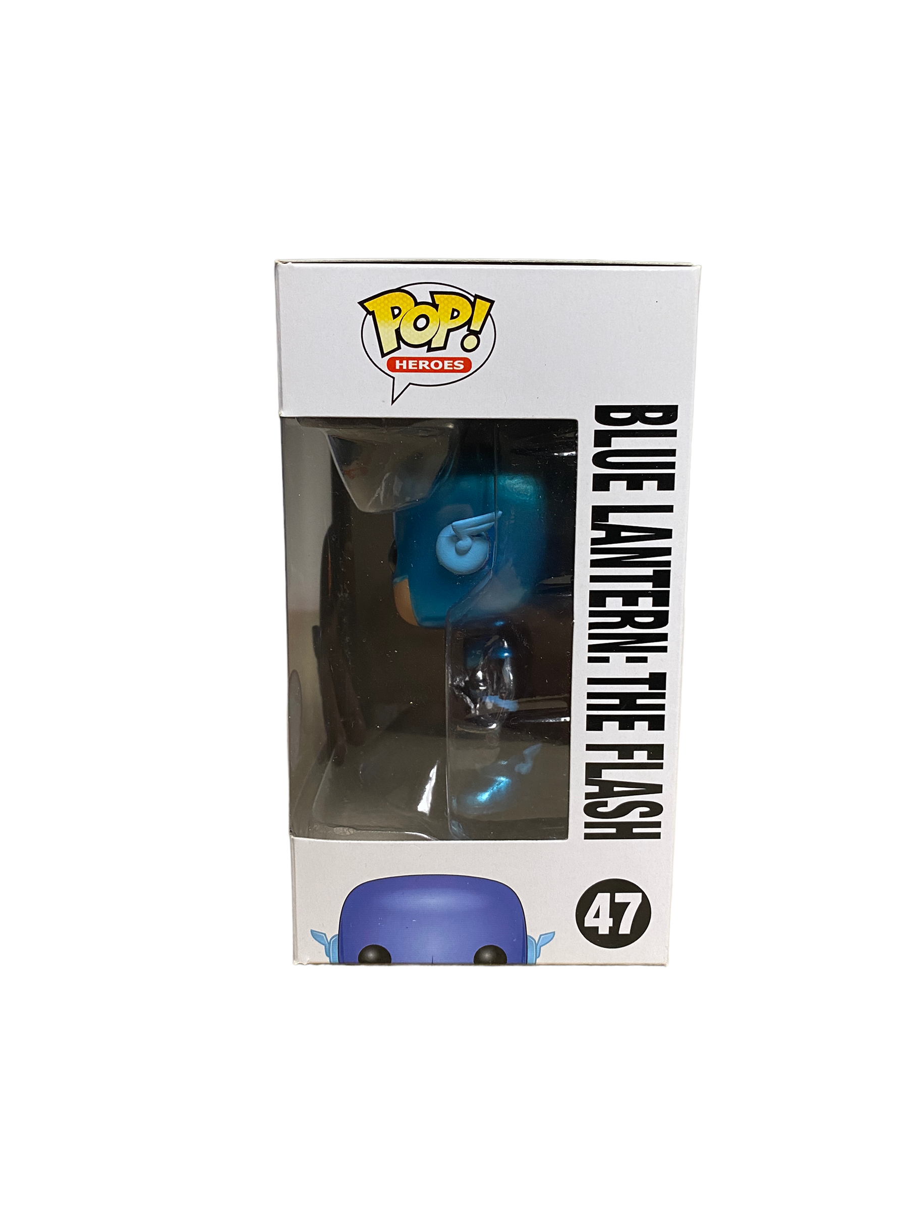 Blue Lantern: The Flash #47 (Metallic) Funko Pop! - DC Comics - Fugitive Toys Exclusive - Condition 8.75/10