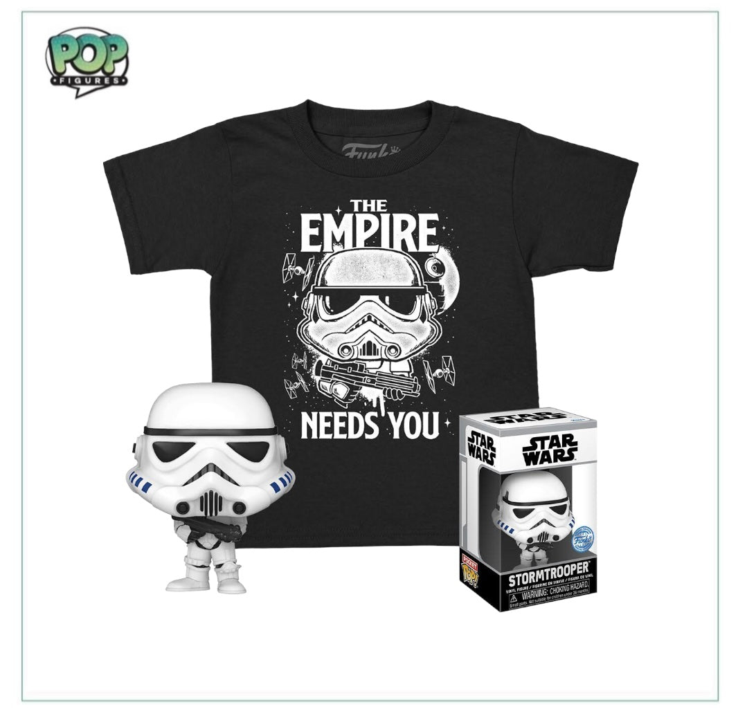 Pocket POP! & Tee - Star Wars The Empire Needs You -Stormtrooper - Special Edition