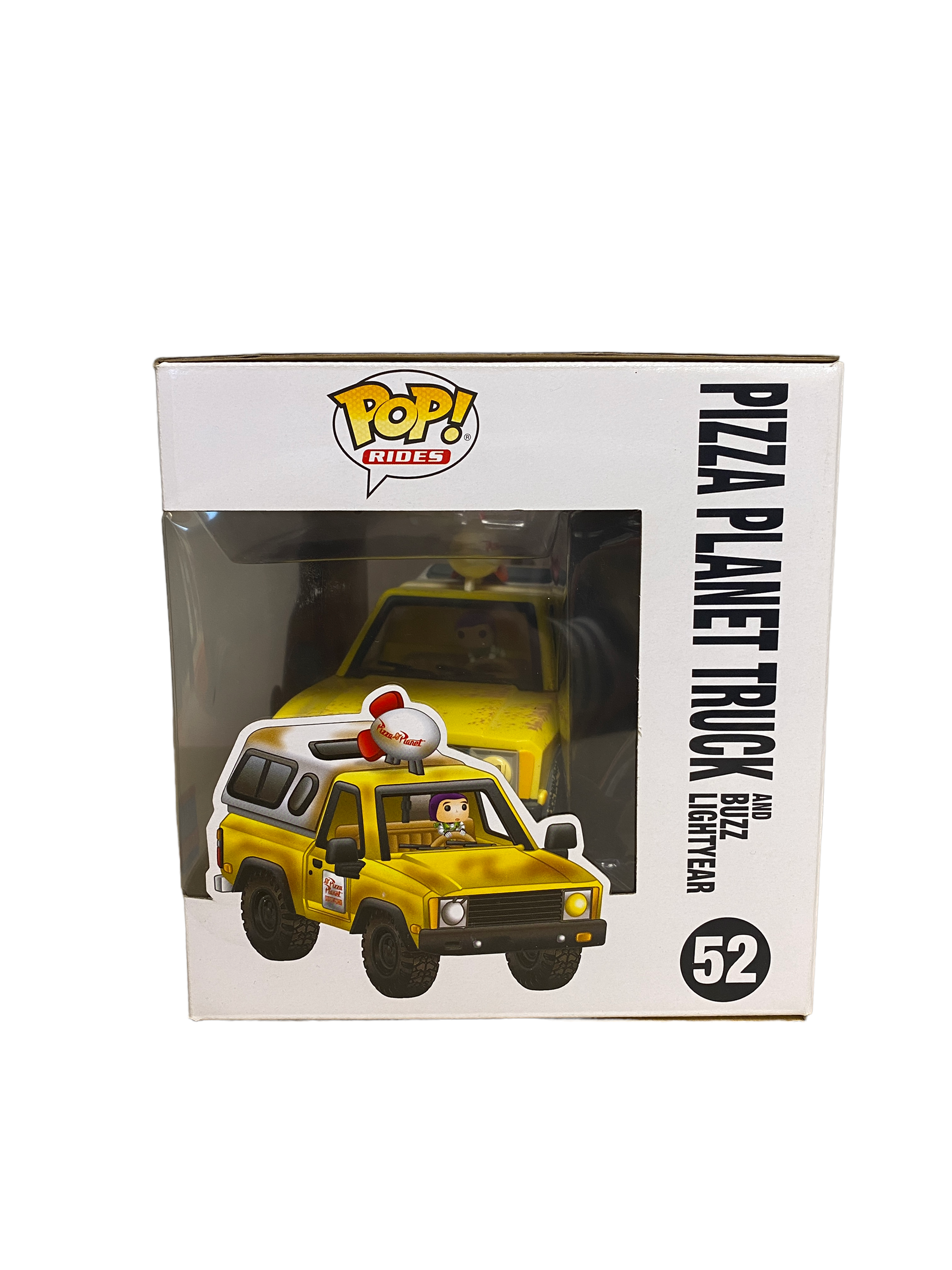 Pizza Planet Truck and Buzz Lightyear #52 Funko Pop Ride! - Toy Story - NYCC 2018 Shared Exclusive - Condition 8.5/10