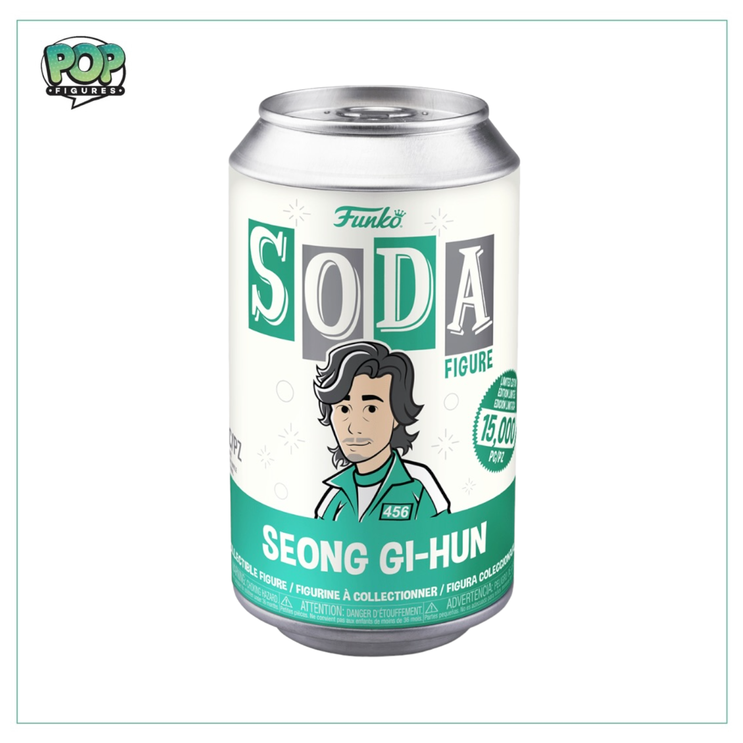 Seong Gi-Hun Funko Soda Vinyl Figure! - Squid Game - LE15000 Pcs - Chance Of Chase