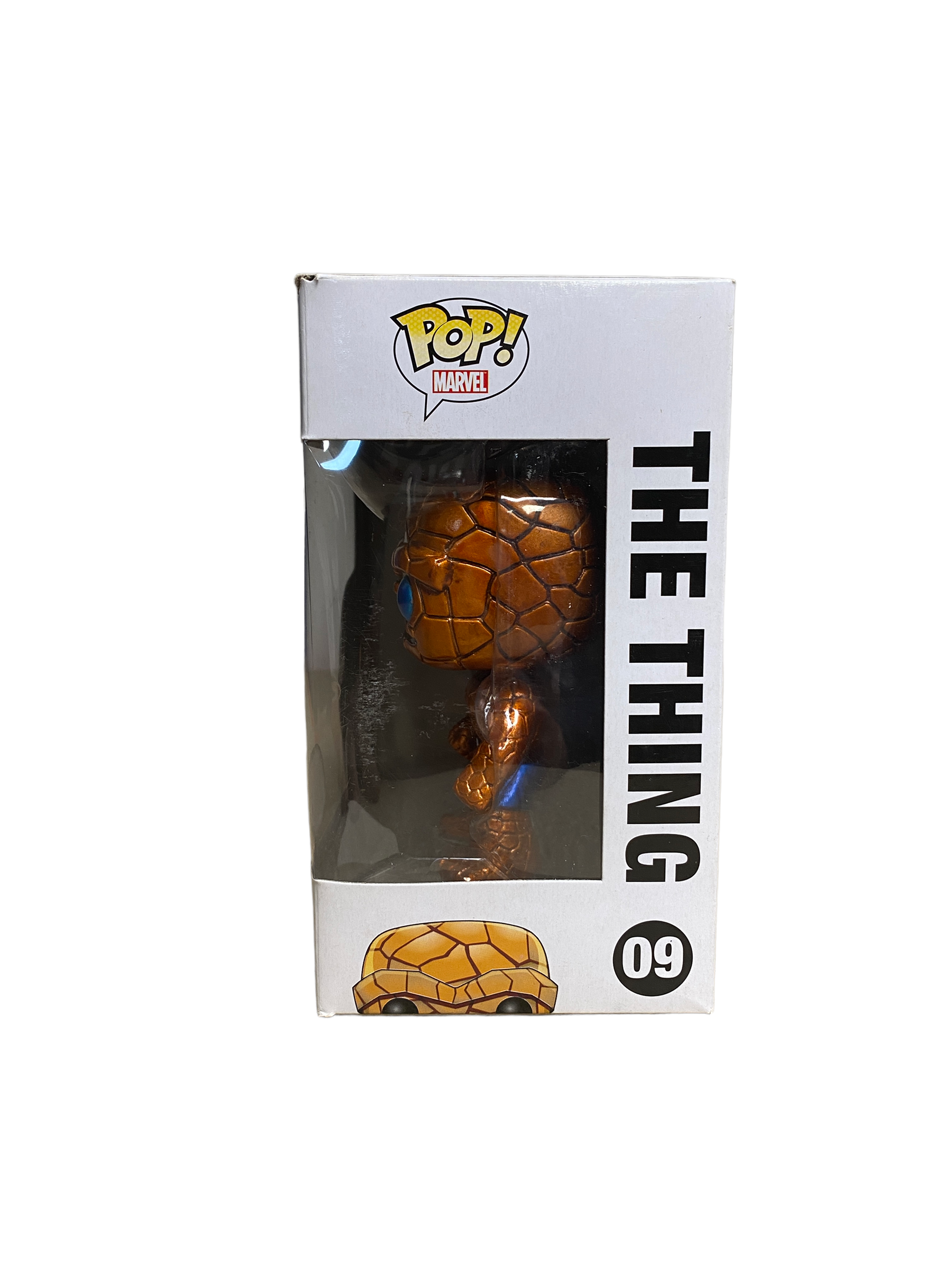 The Thing #09 (Metallic - Blue Eyes) Funko Pop! - Marvel Universe - SDCC 2011 Exclusive LE480 Pcs - Condition 8/10