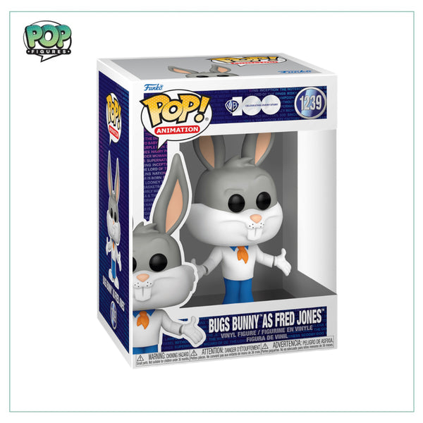 Bugs Bunny as Fred Jones #1239 Funko Pop! Looney Tunes X Scooby Doo