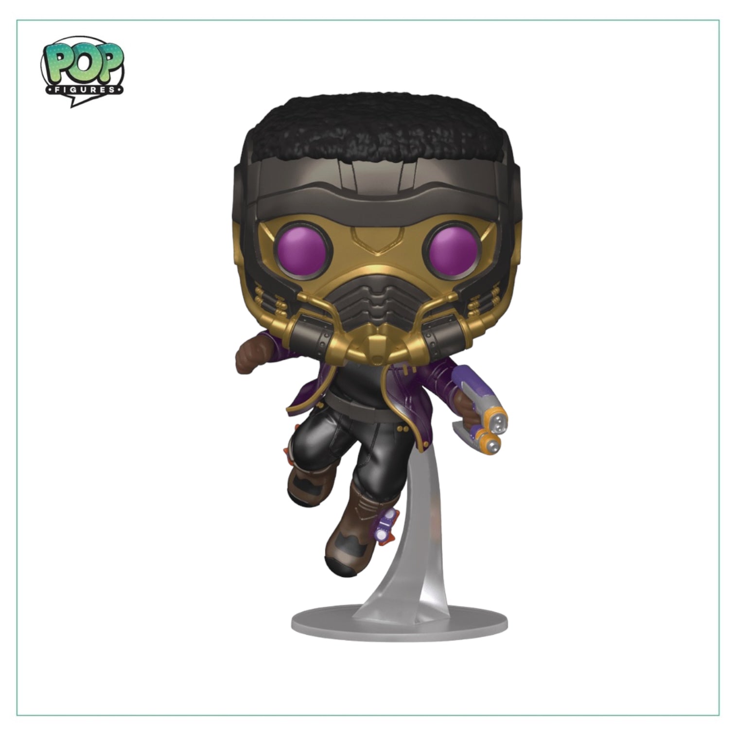 T’challa Star-Lord (Metallic) #871 Funko Pop! - What If…? - Box Lunch Exclusive