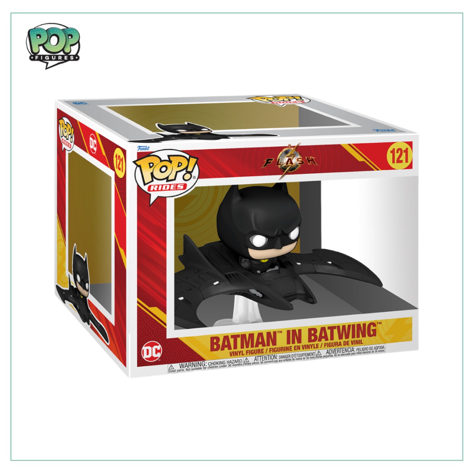 Batman in Batwing #121 Funko Pop!- The Flash - Rides