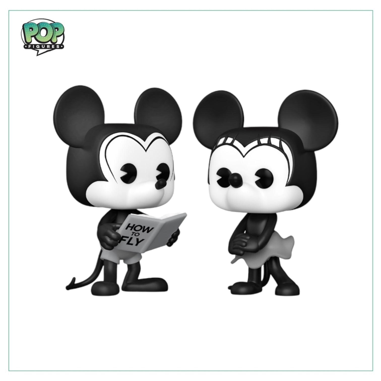 Mickey Mouse & Minnie Mouse 2 Pack Funko Pop! - Disney - D23 Expo 2022