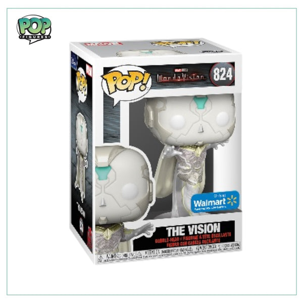 The Vision (Glow in the Dark) #824 Funko Pop! -  Wanda Vision - Walmart Exclusive