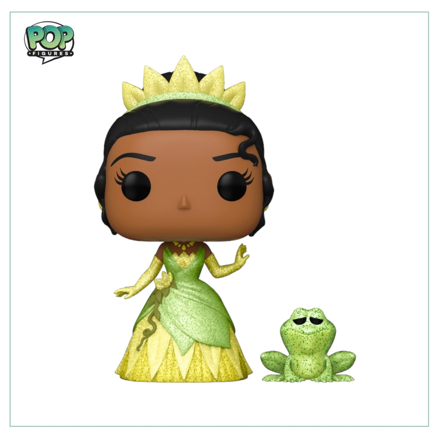 Princess Tiana & Naveen #149 Funko Pop! - Disney Princess - Glitter - Box Lunch Exclusive