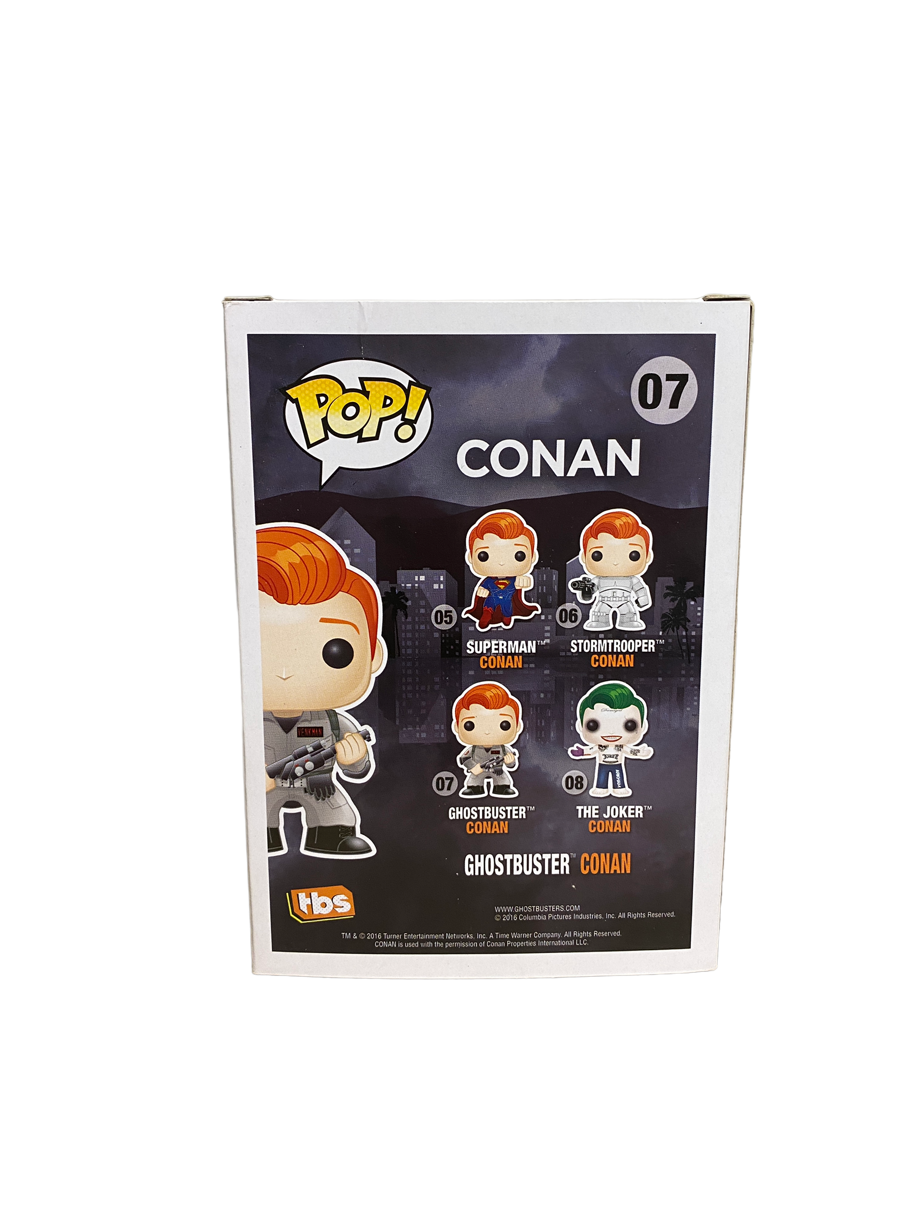 Ghostbuster Conan #07 Funko Pop! - Conan - SDCC 2016 Exclusive - Condition 7/10