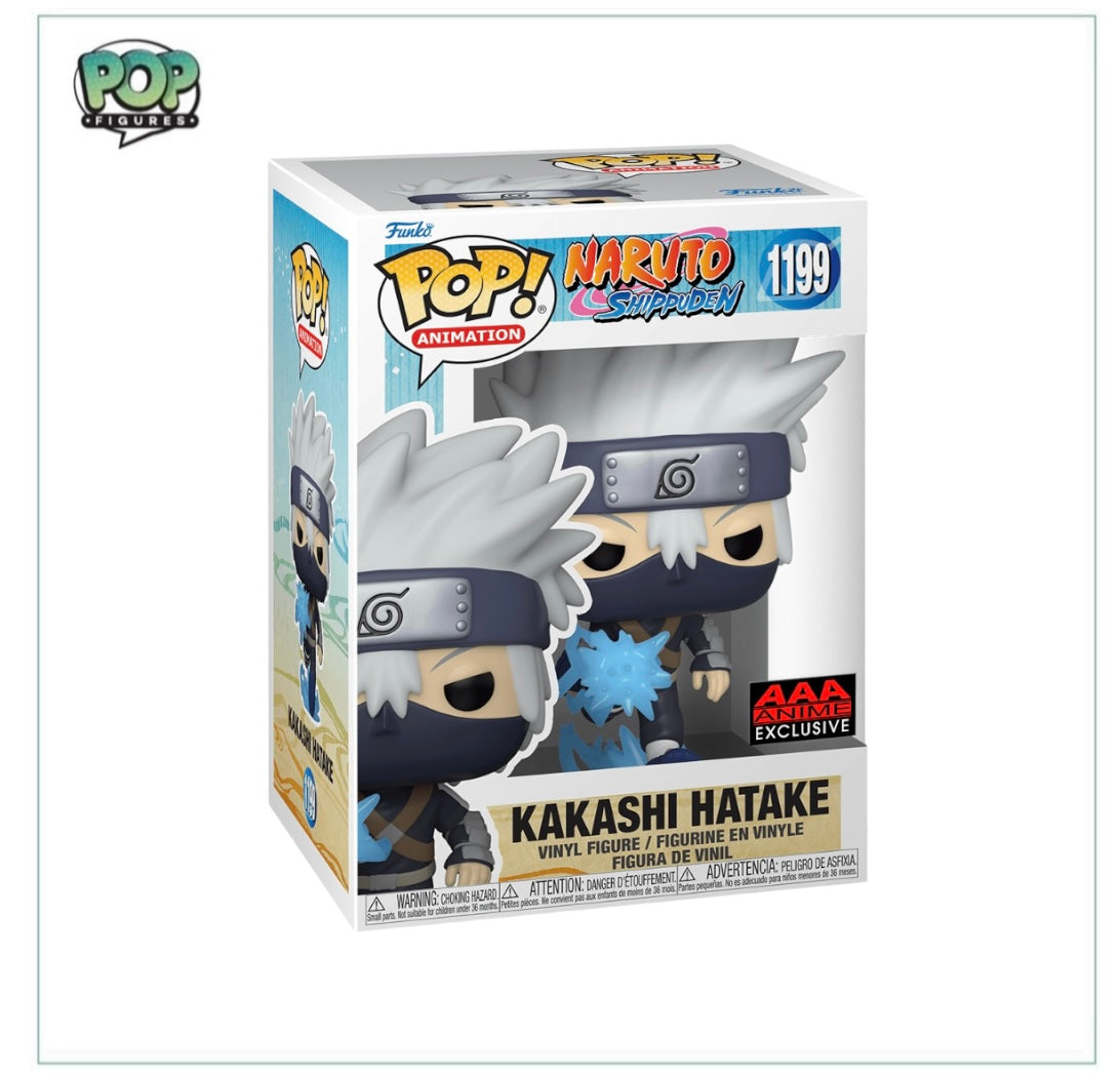 Kakashi Hatake  #1199 Funko Pop! - Naruto Shippuden - AAA Anime Exclusive