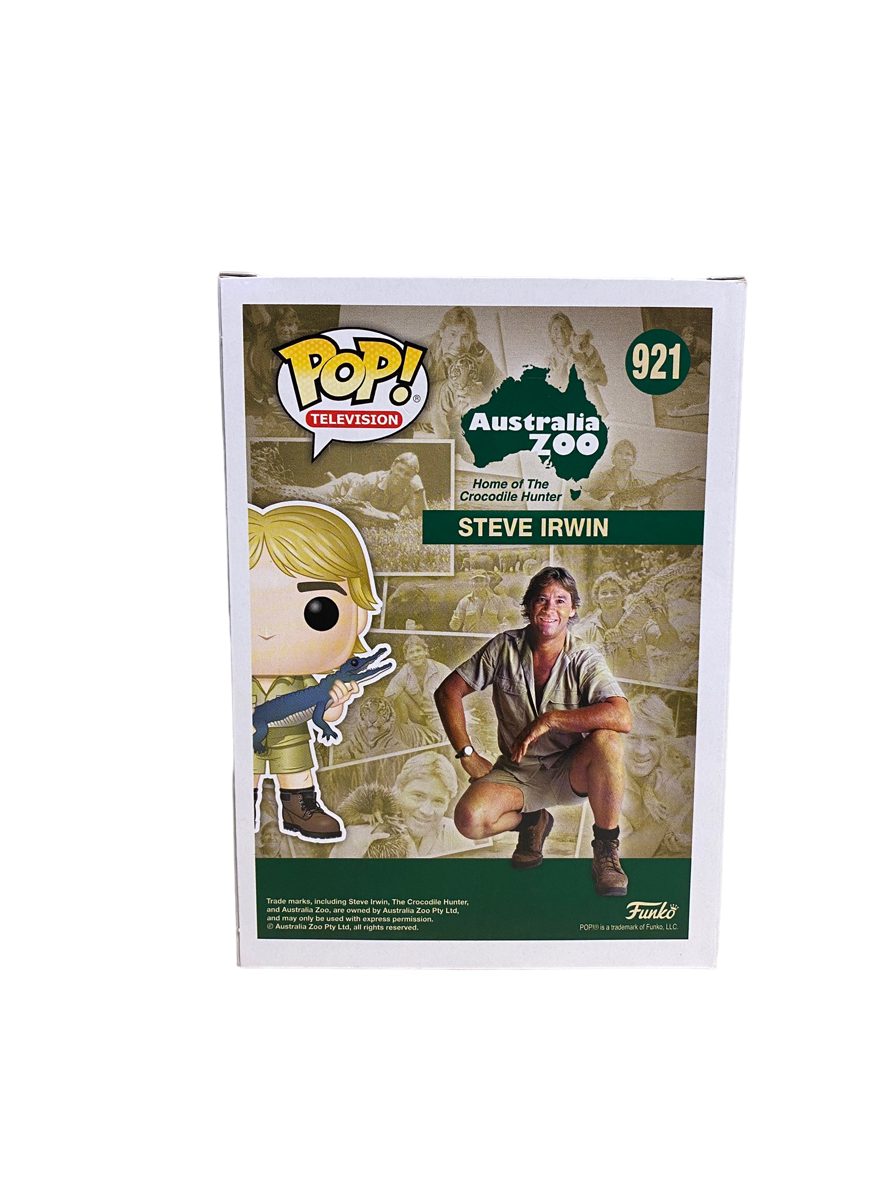 Steve Irwin #921 (Chase) Funko Pop! - Australia Zoo - Condition 8.75/1