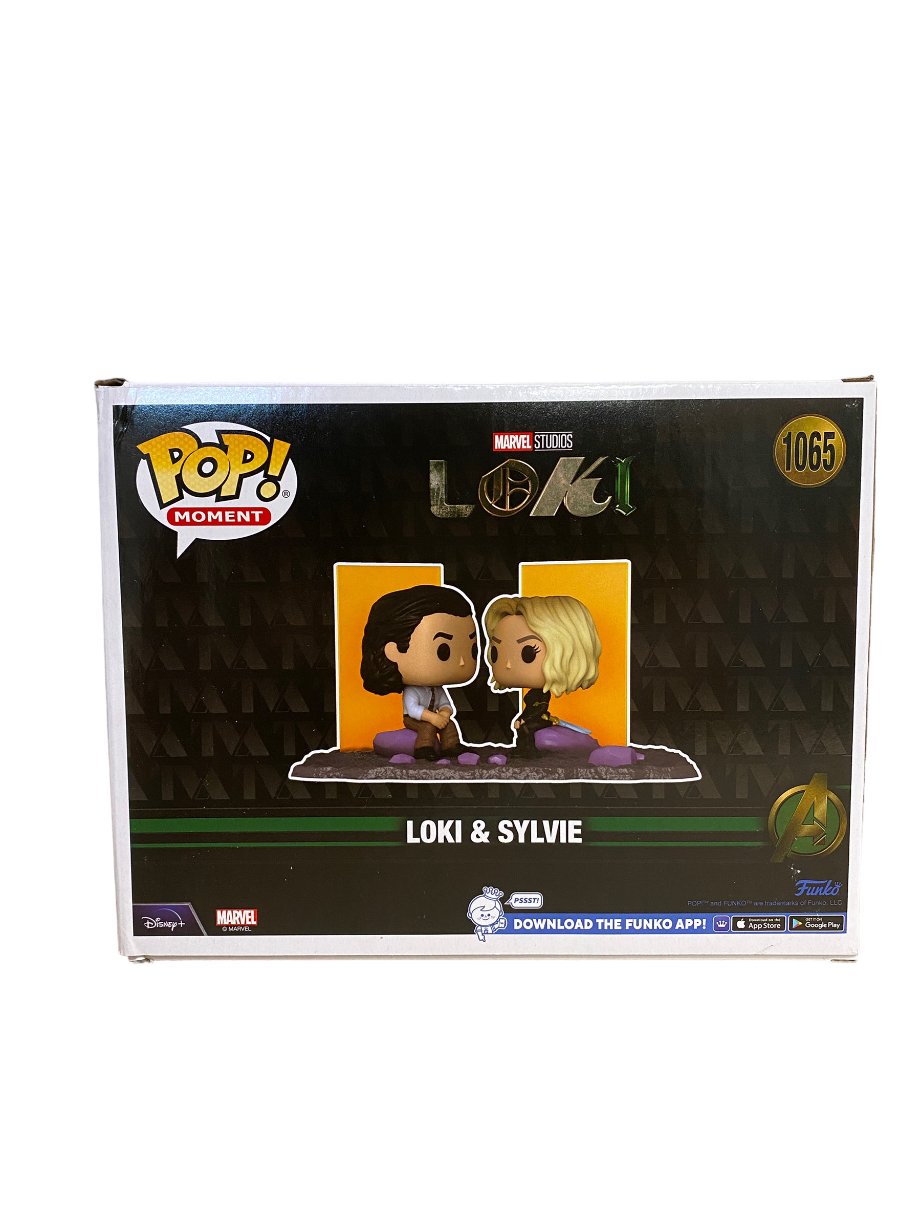 Loki & Sylvie #1065 Funko Pop Moment! - Loki - Target Exclusive - Condition 7.5/10
