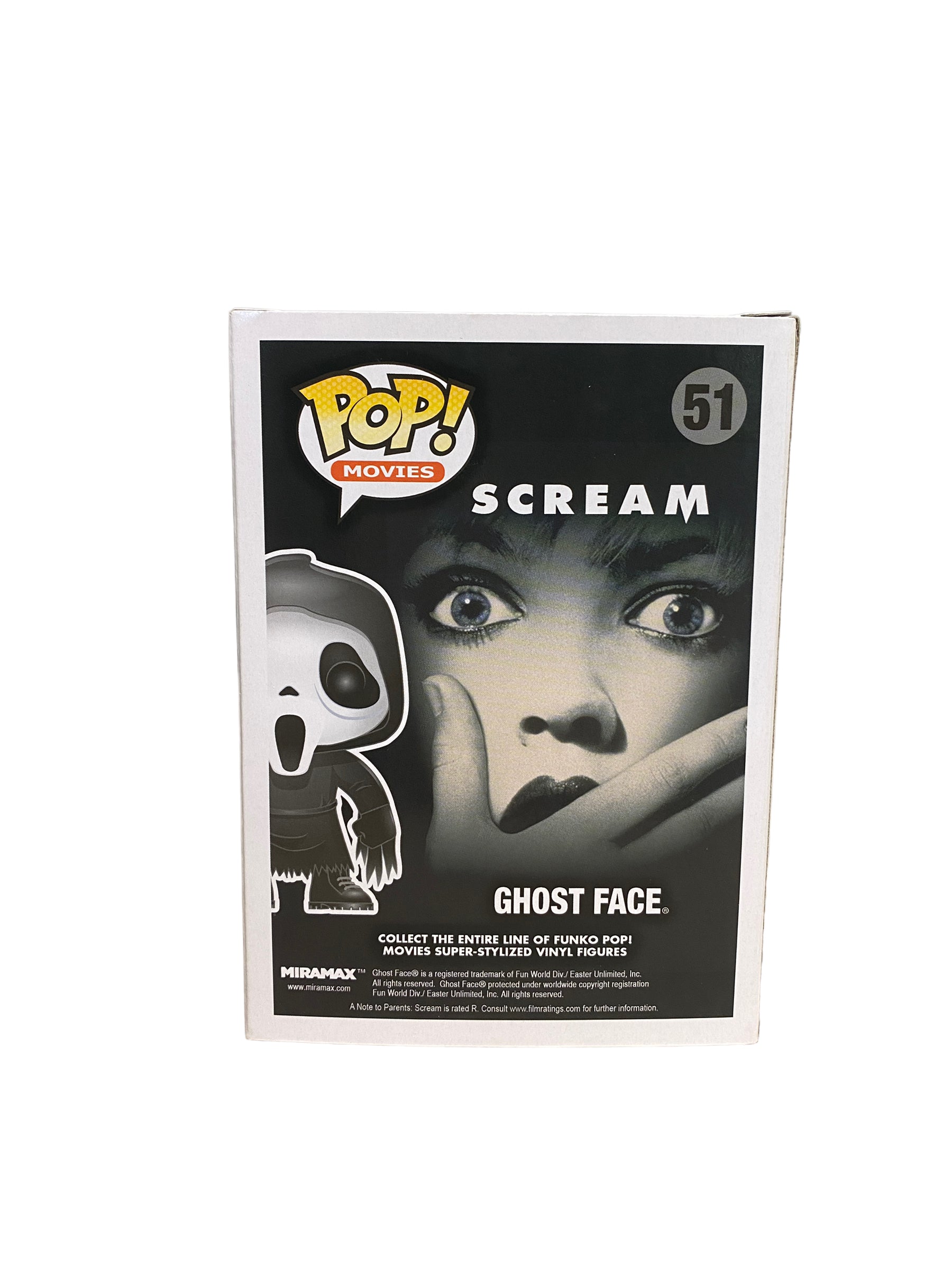 Ghost Face #51 Funko Pop! - Scream - 2017 Pop! - Condition 8.5/10