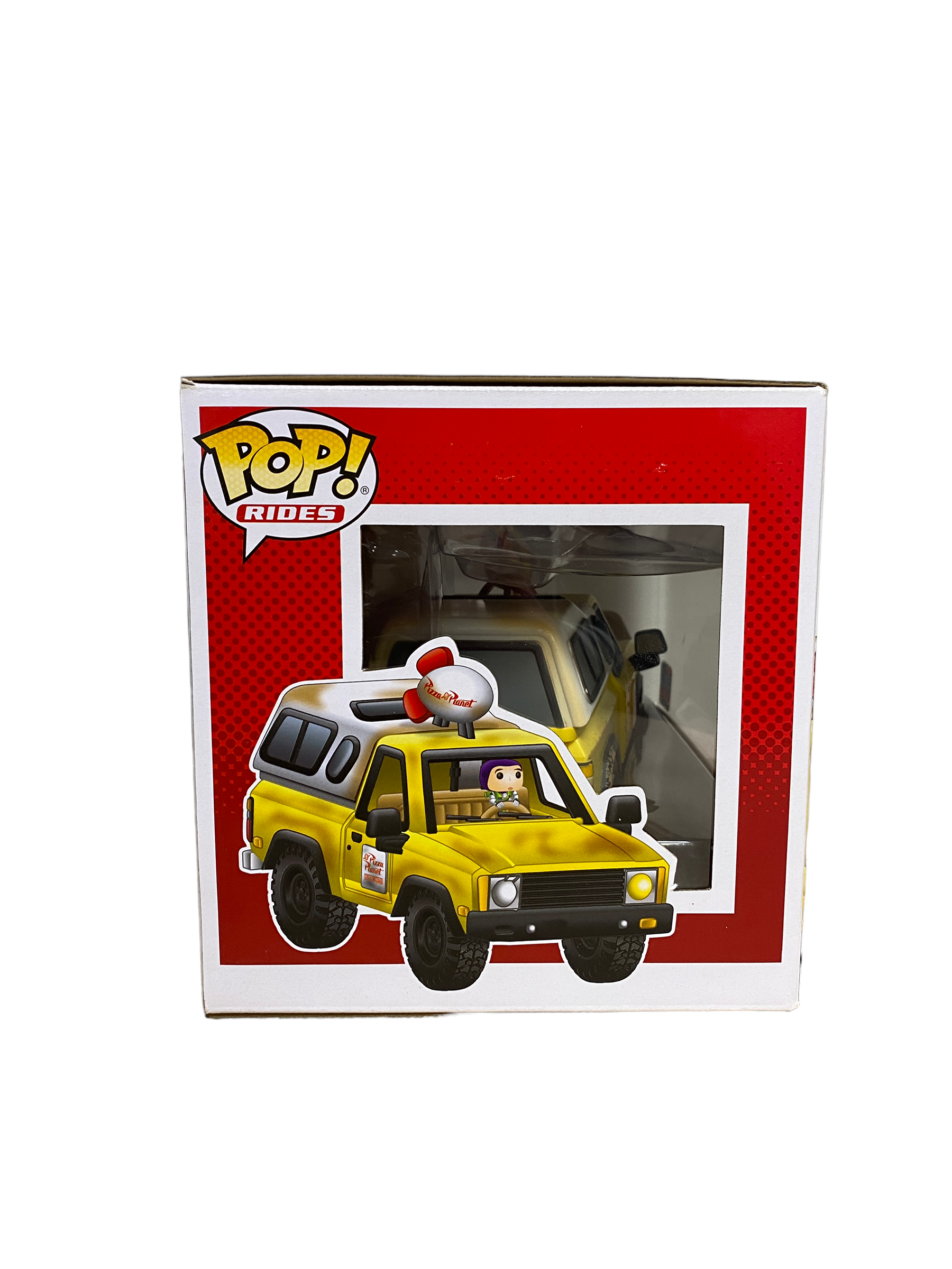 Pizza Planet Truck and Buzz Lightyear #52 Funko Pop Ride! - Toy Story - NYCC 2018 Shared Exclusive - Condition 8.5/10