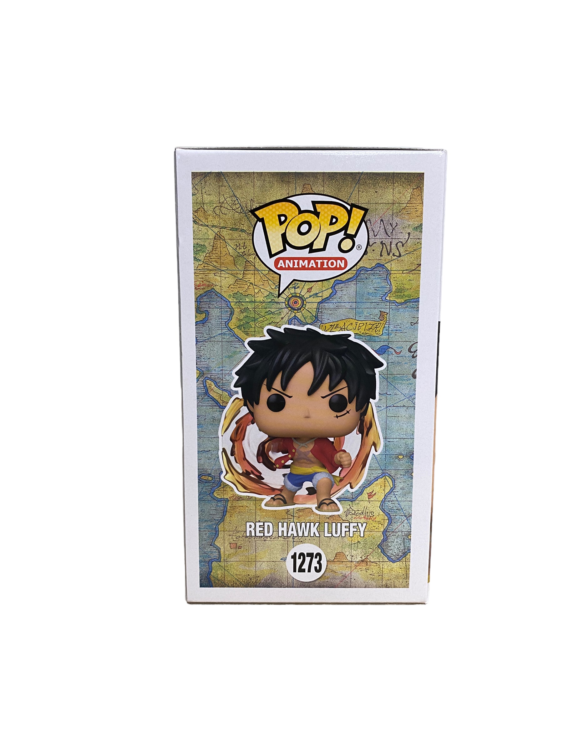 Red Hawk Luffy #1273 (Glow Chase) Funko Pop! - One Piece - AAA Anime Exclusive - Condition 8.75/10