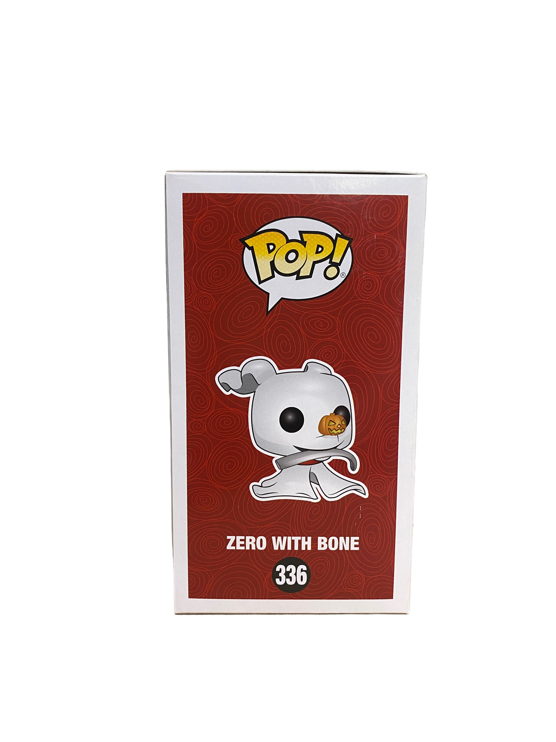 Zero With Bone #336 (Glow Chase) Funko Pop! - The Nightmare Before Christmas - Box Lunch Exclusive - Condition 8.5/10