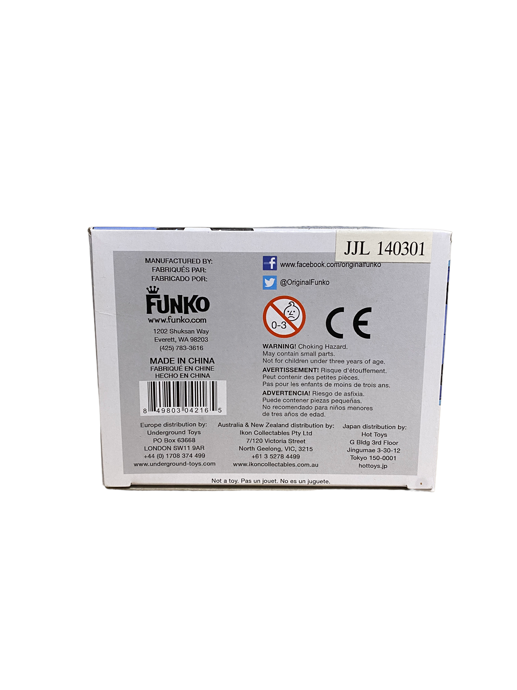 Blue Lantern: The Flash #47 (Metallic) Funko Pop! - DC Comics - Fugitive Toys Exclusive - Condition 8.75/10