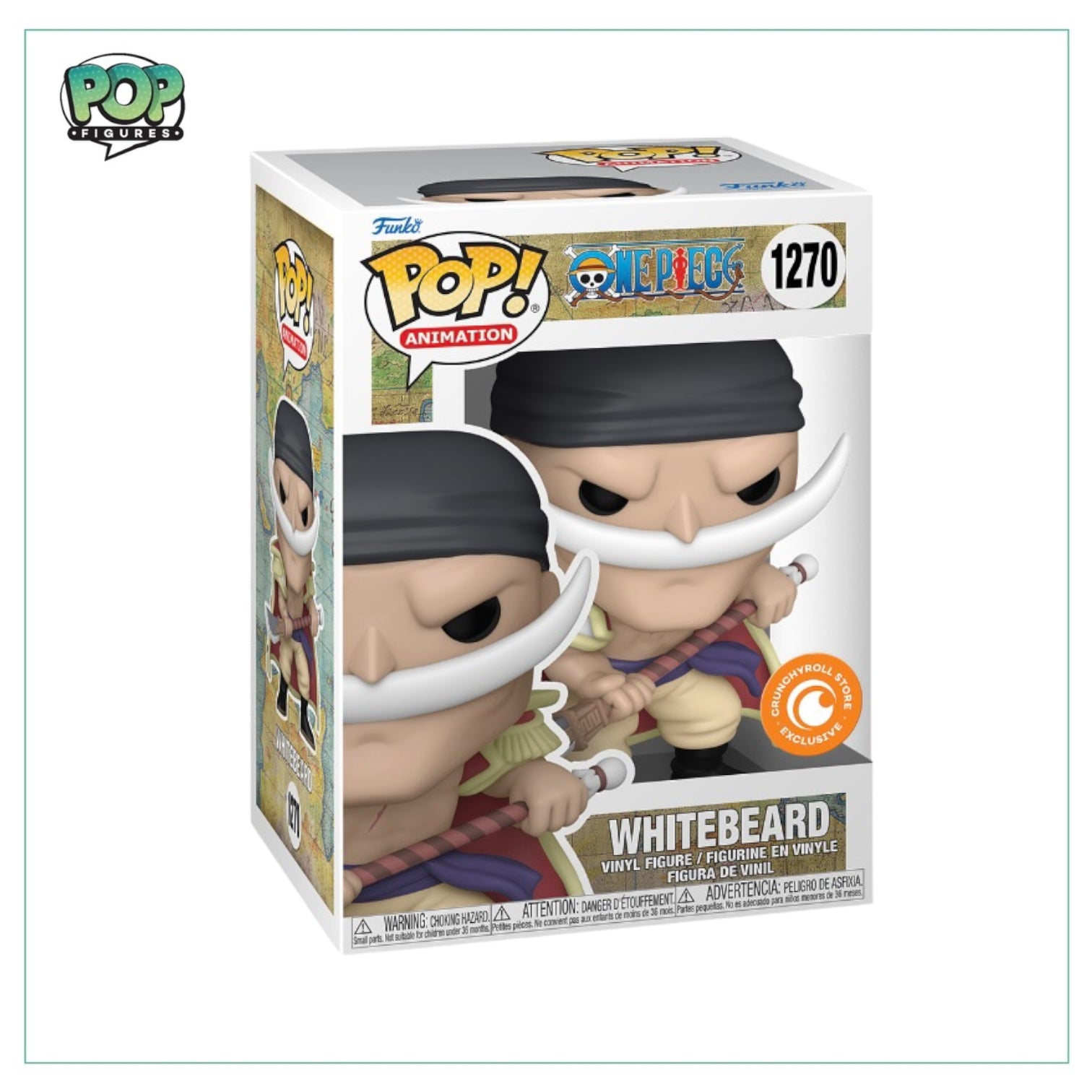 WhiteBeard #1270 Funko Pop! - One Piece - Crunchyroll Store Exclusive