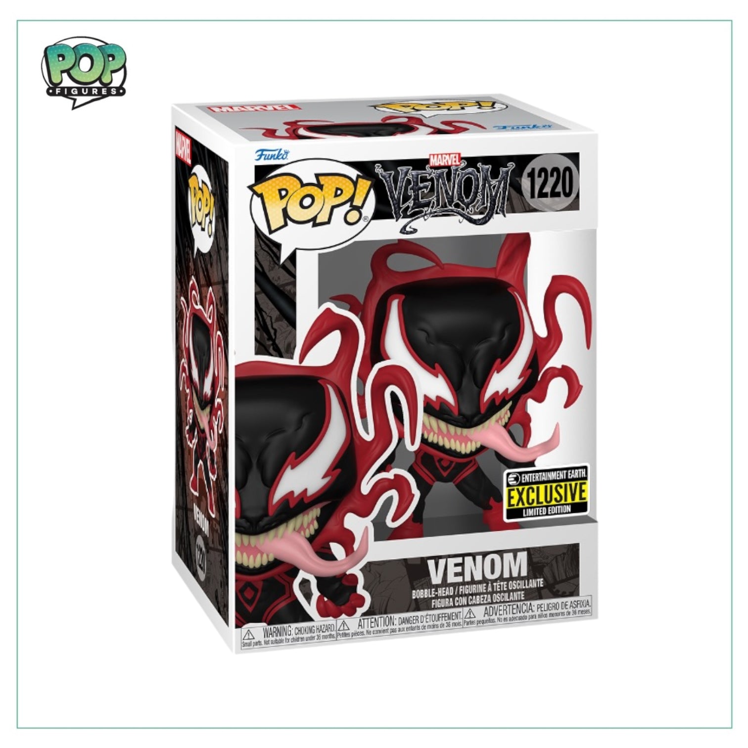 Venom #1220 Funko Pop! - Venom - Entertainment Earth Exclusive